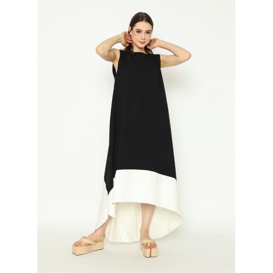 Nona Rona x Milcah - Ronde Dress Black