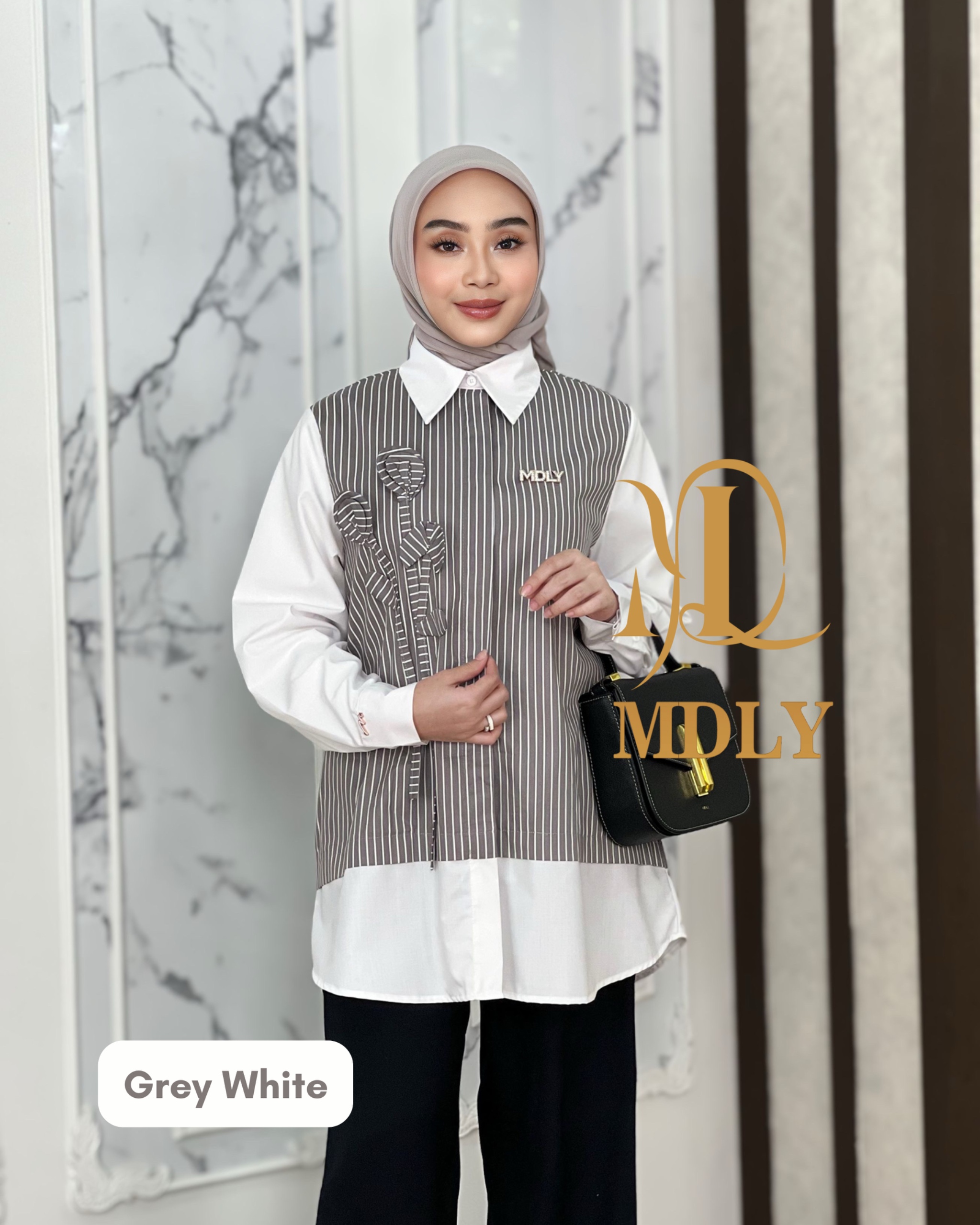 Delya Shirt New Stripes Collection by MDLY