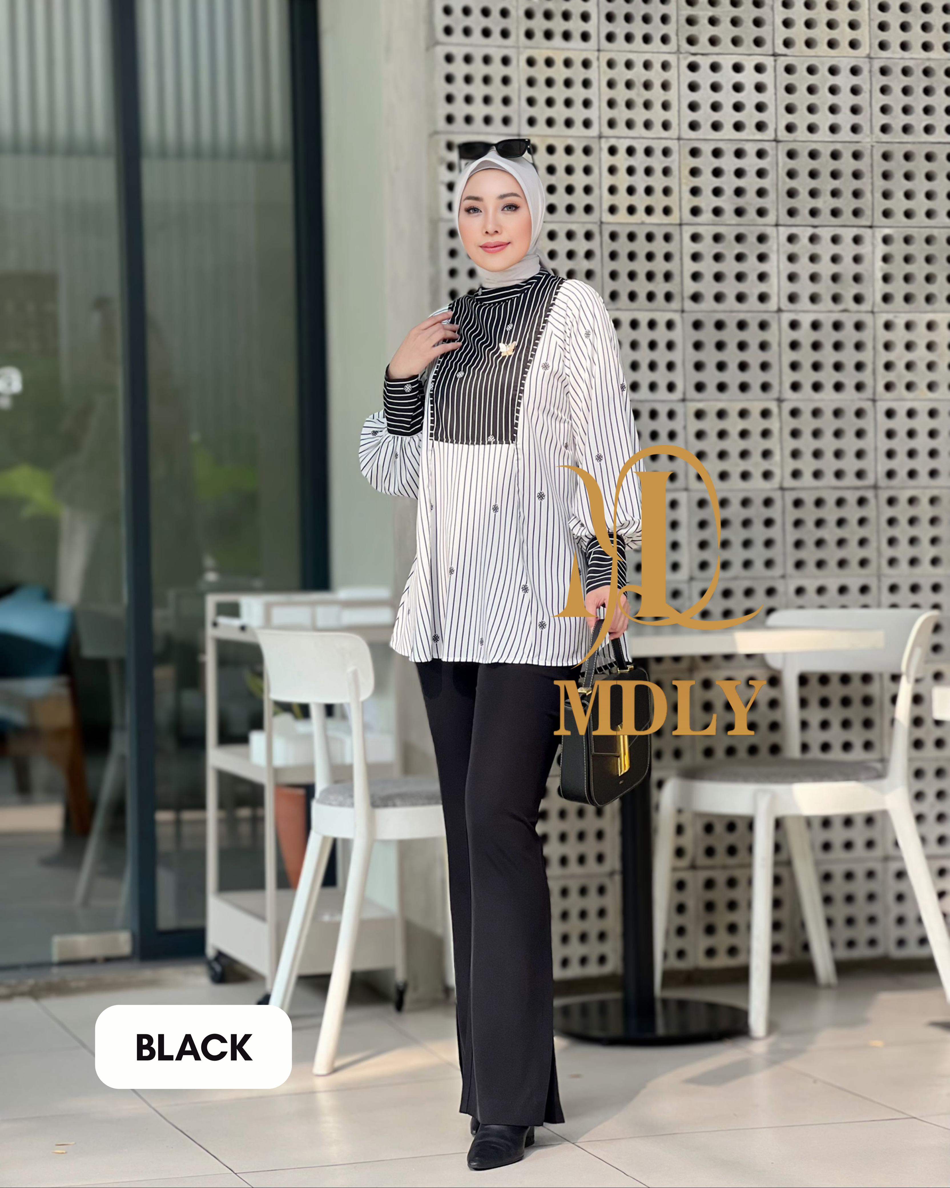 Keeva Monogram Blouse New Collection Blouse by MDLY