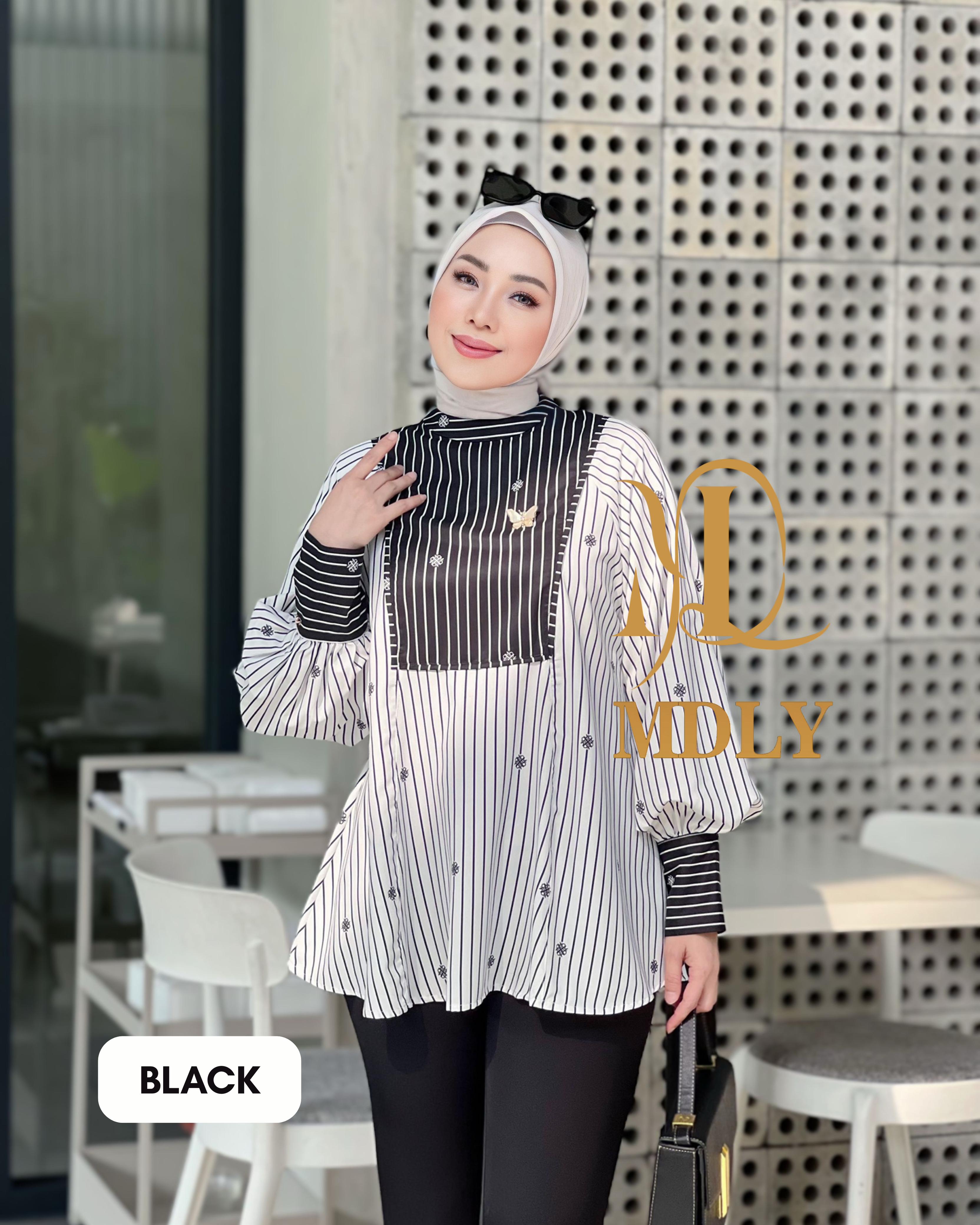 Keeva Monogram Blouse New Collection Blouse by MDLY