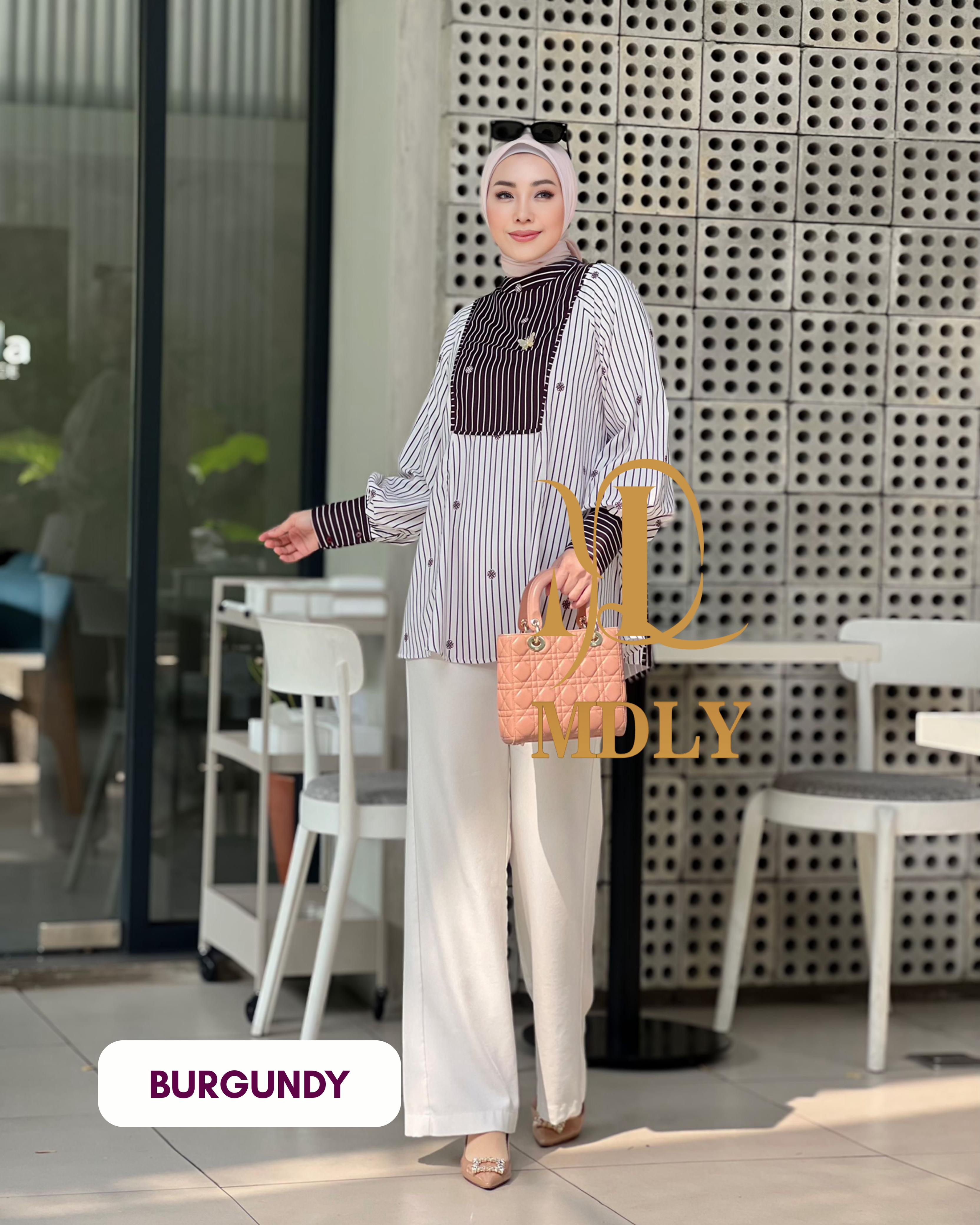 Keeva Monogram Blouse New Collection Blouse by MDLY