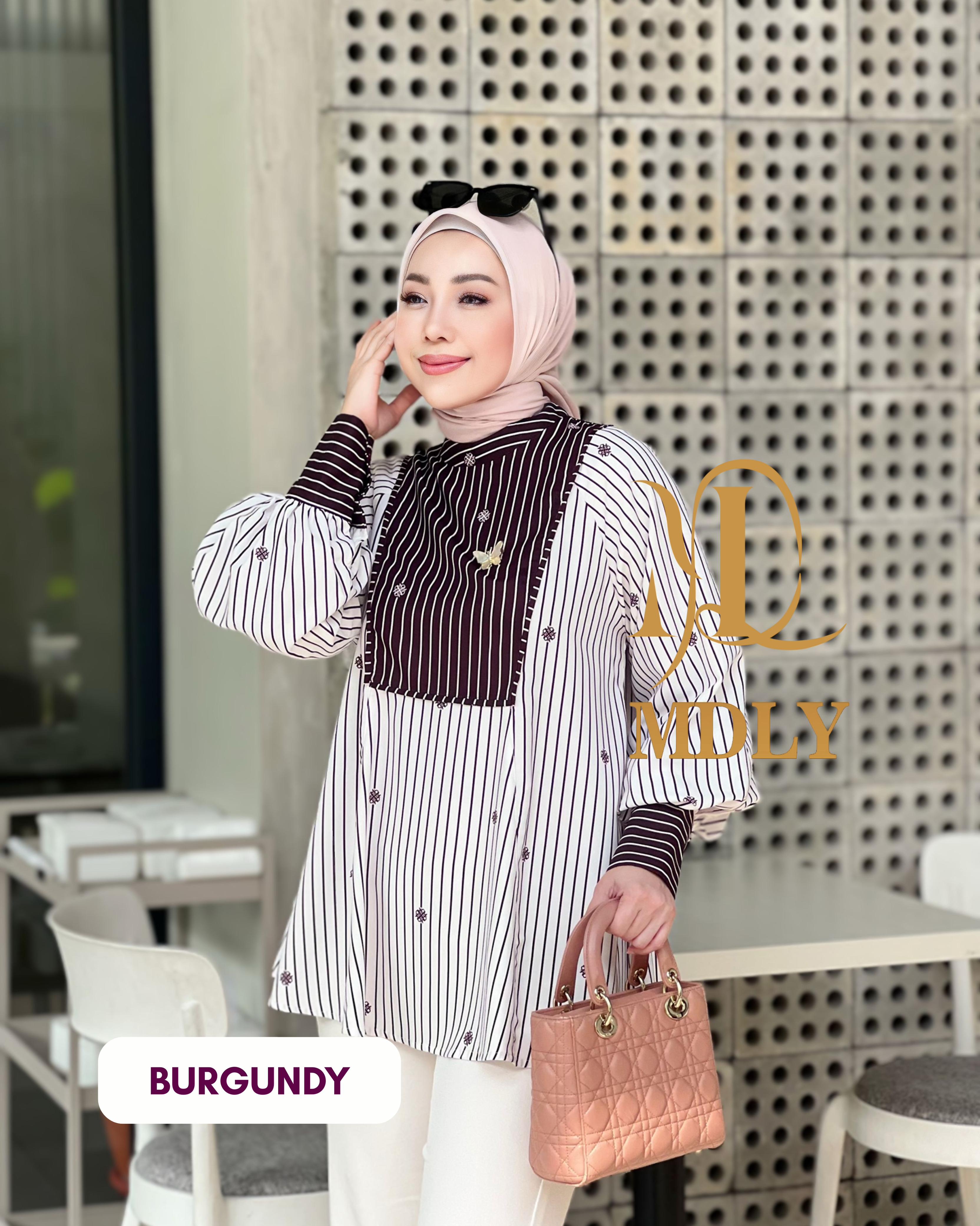 Keeva Monogram Blouse New Collection Blouse by MDLY
