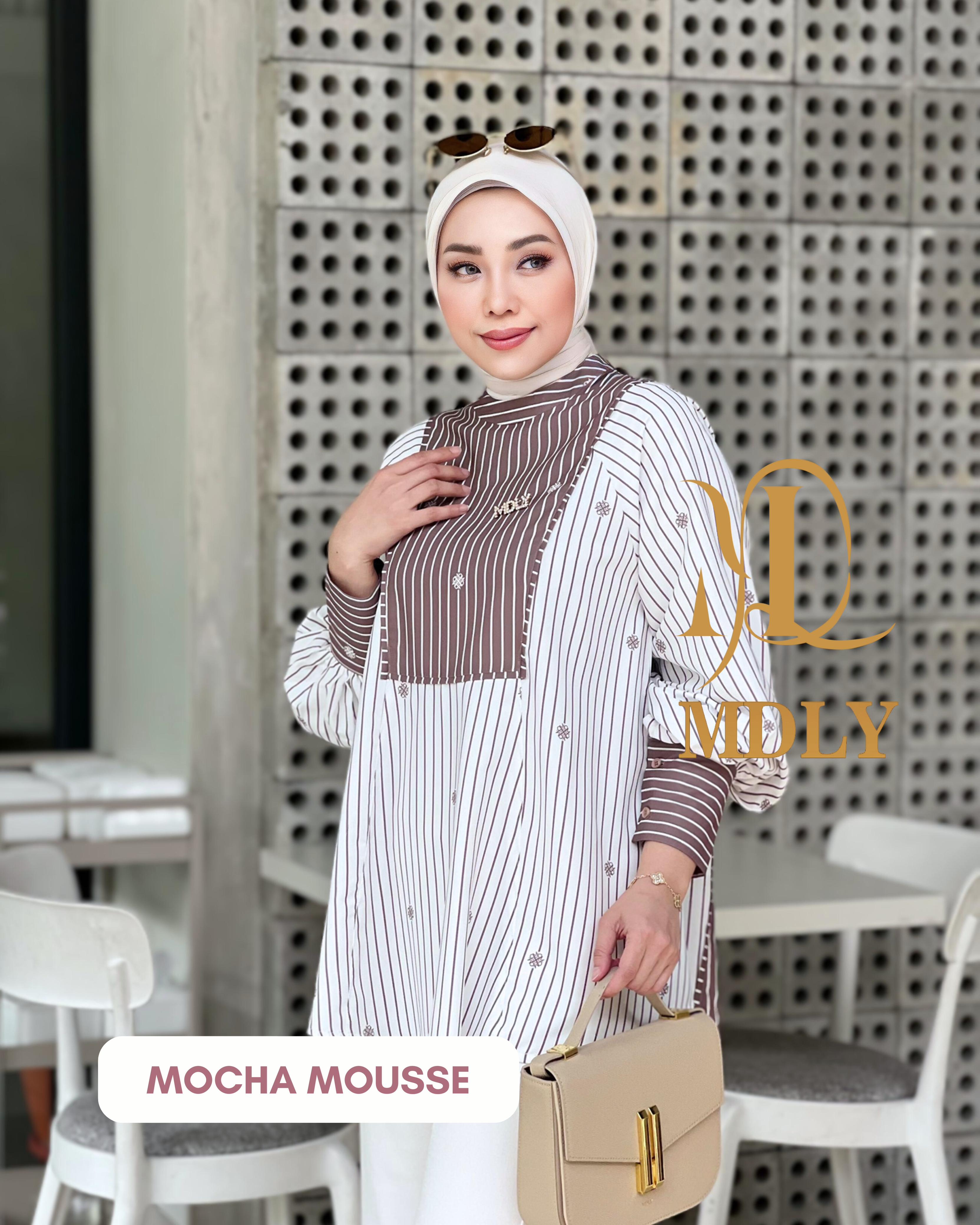 Keeva Monogram Blouse New Collection Blouse by MDLY