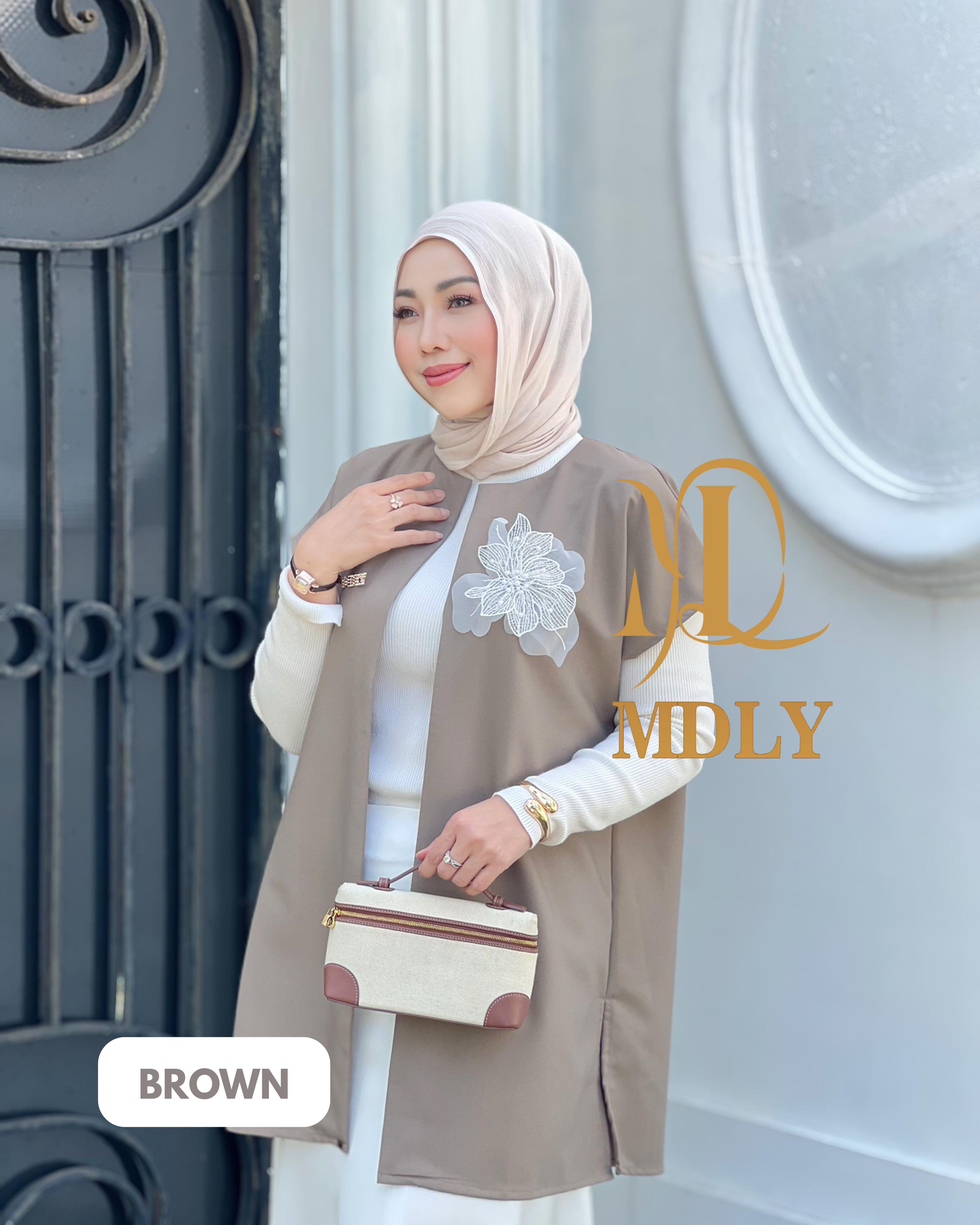 Blooming Long Vest by MDLY