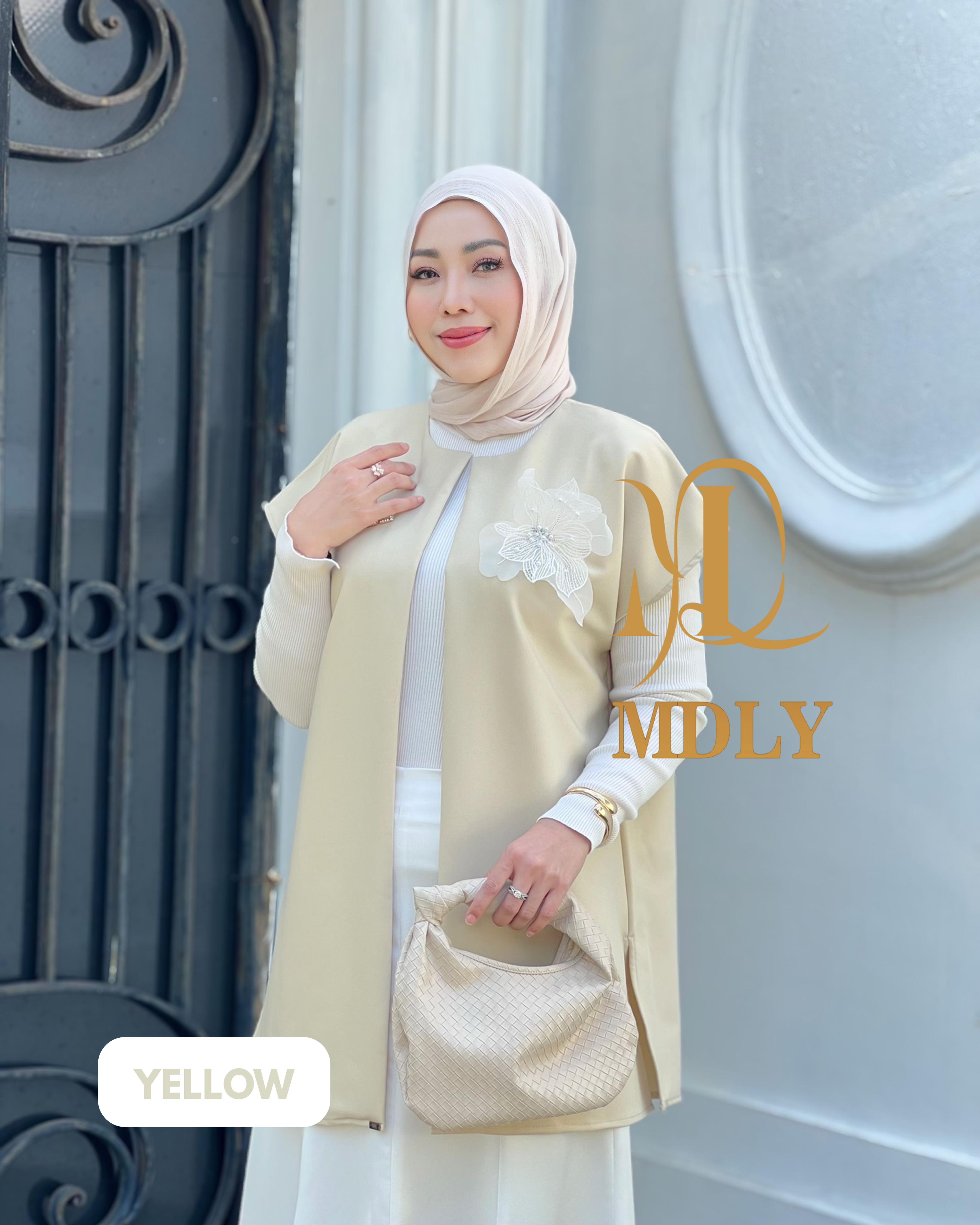 Blooming Long Vest by MDLY
