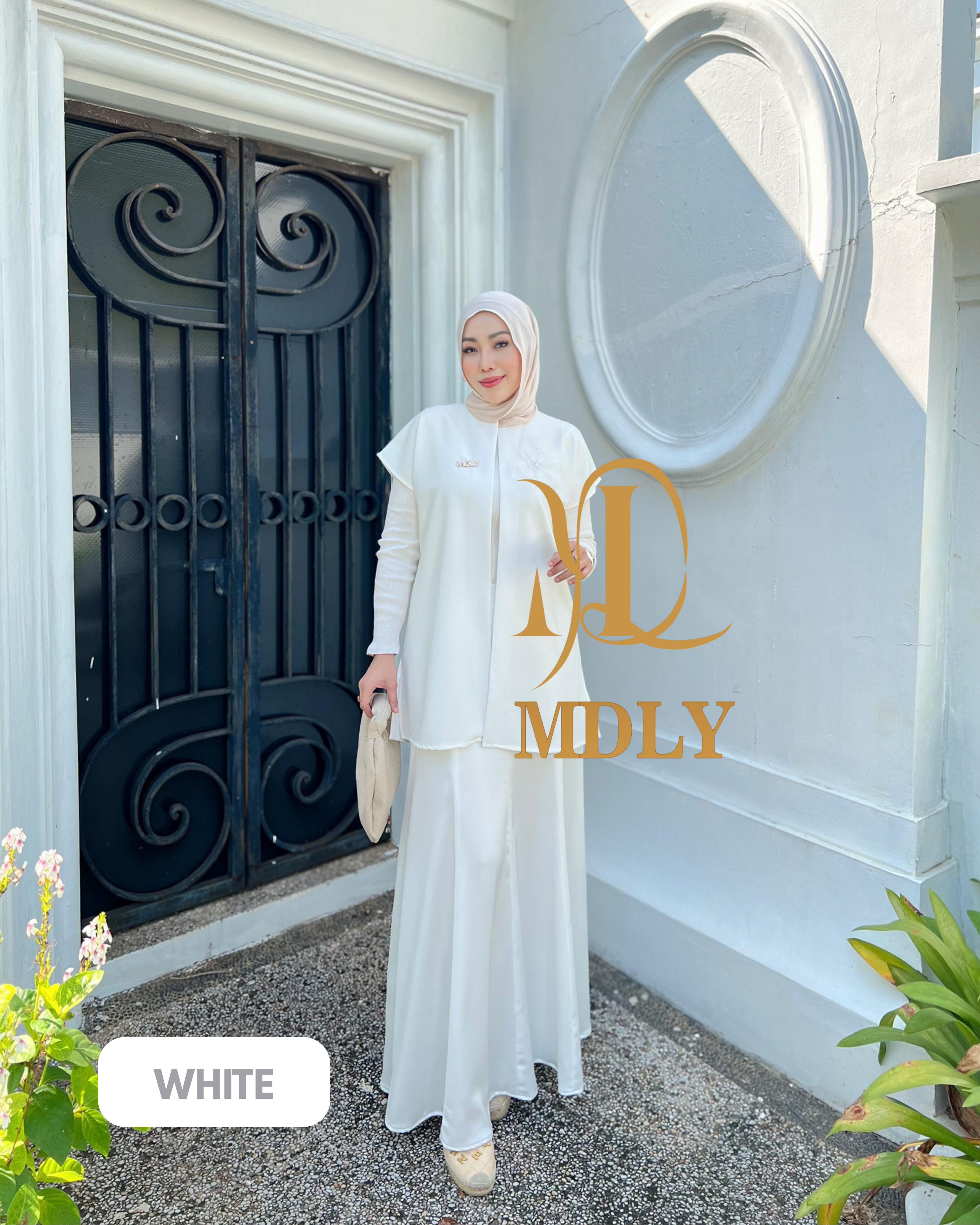 Blooming Long Vest by MDLY