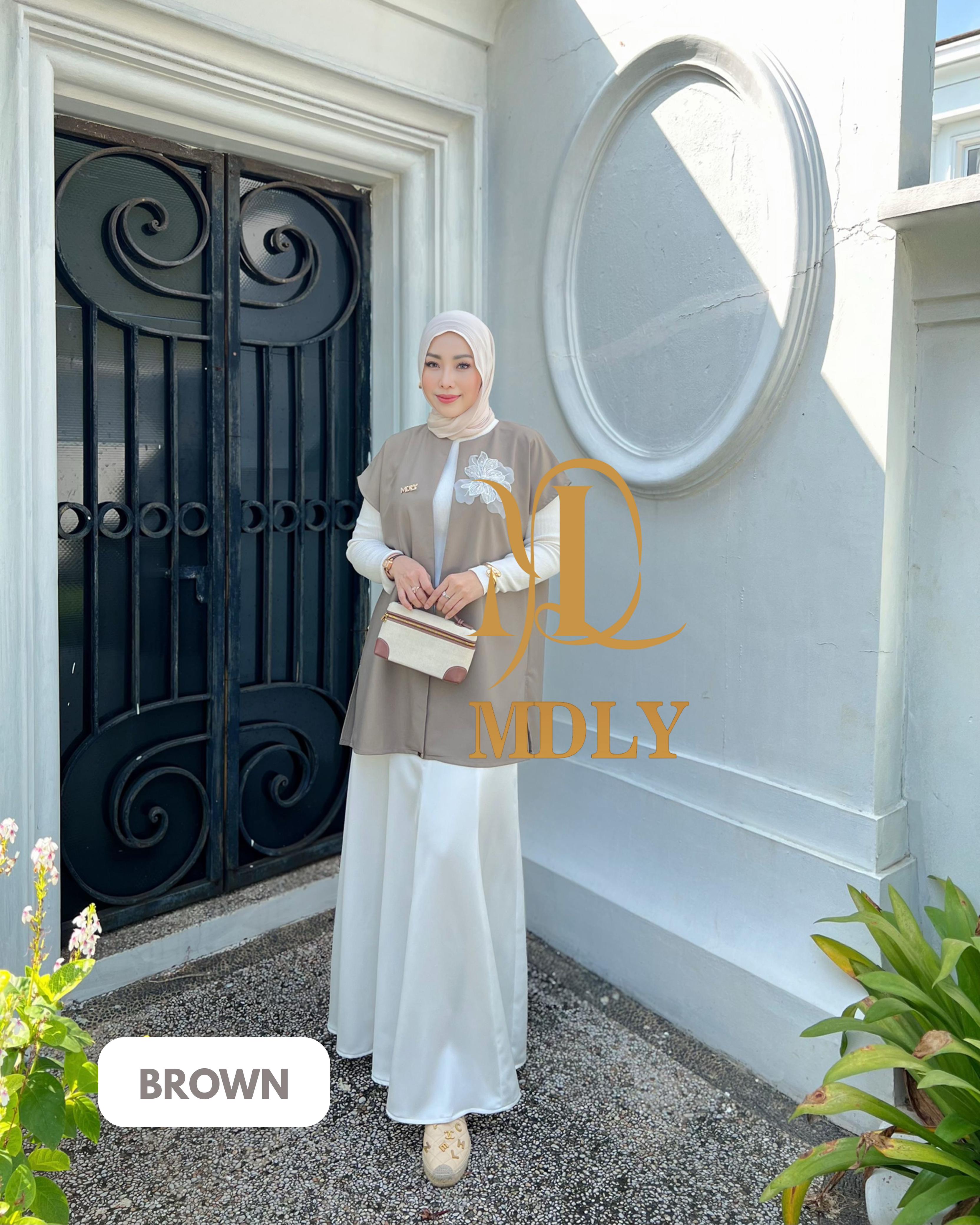 Blooming Long Vest by MDLY