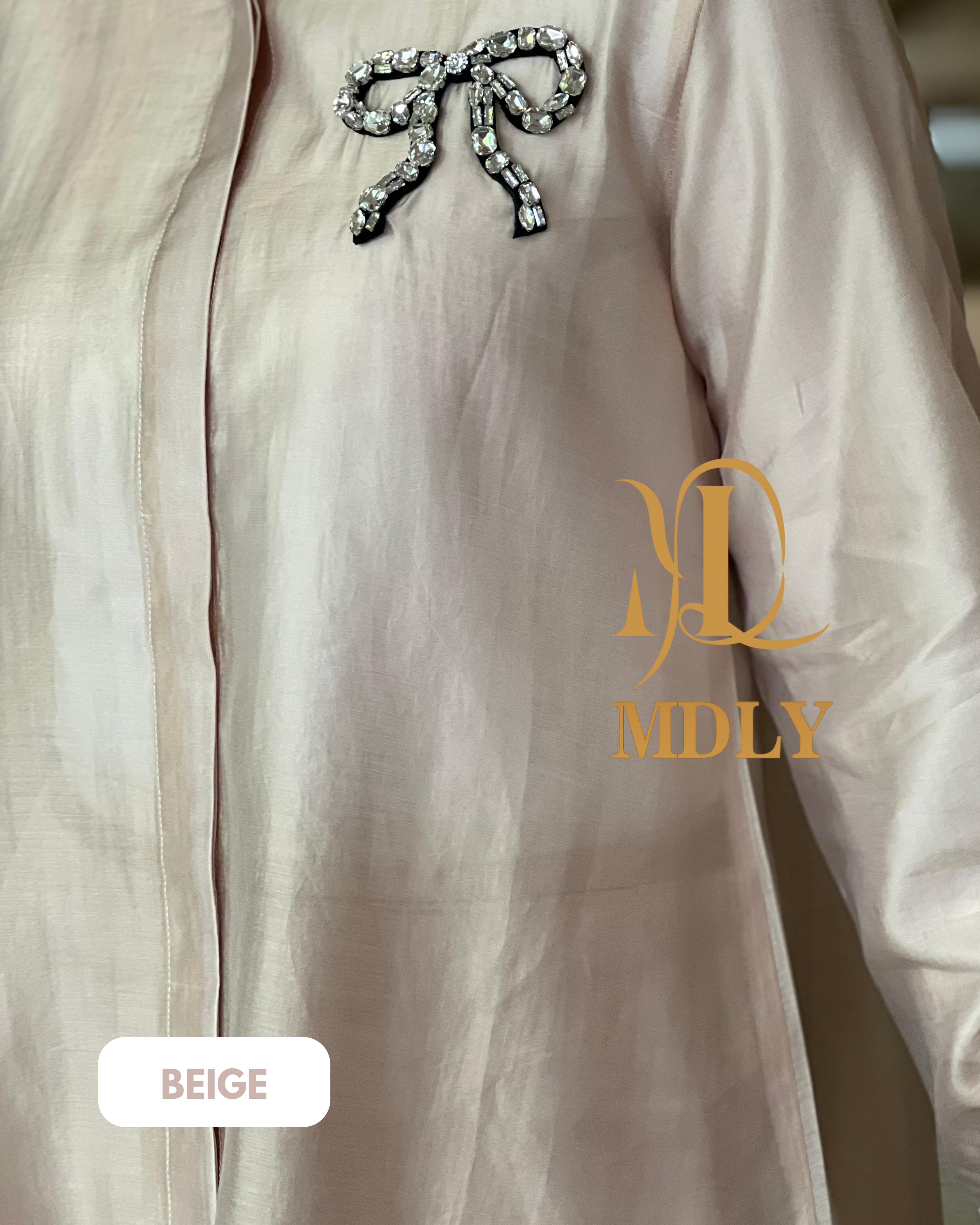 Bowee Sheer Shirt by MDLY