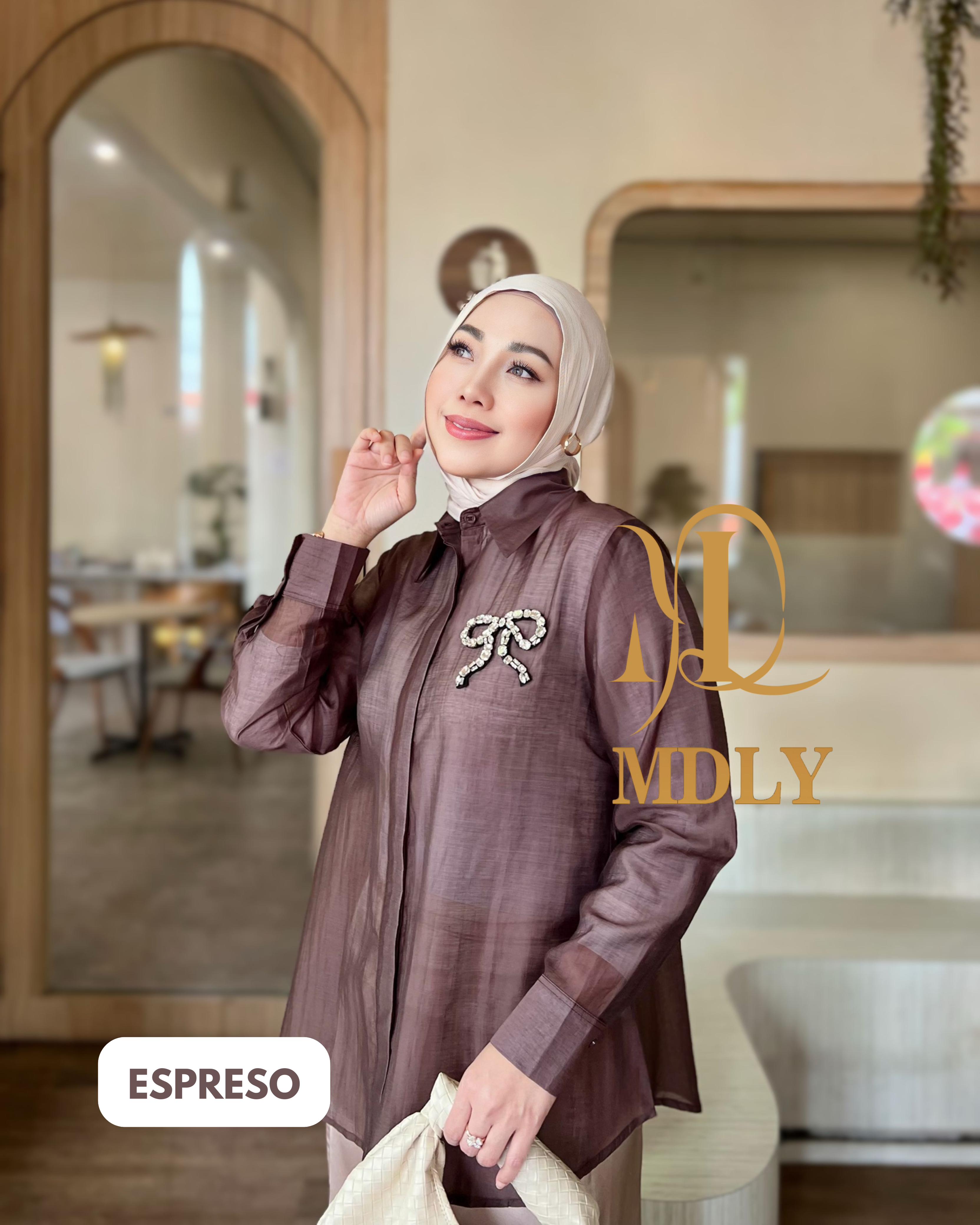 Bowee Sheer Shirt by MDLY