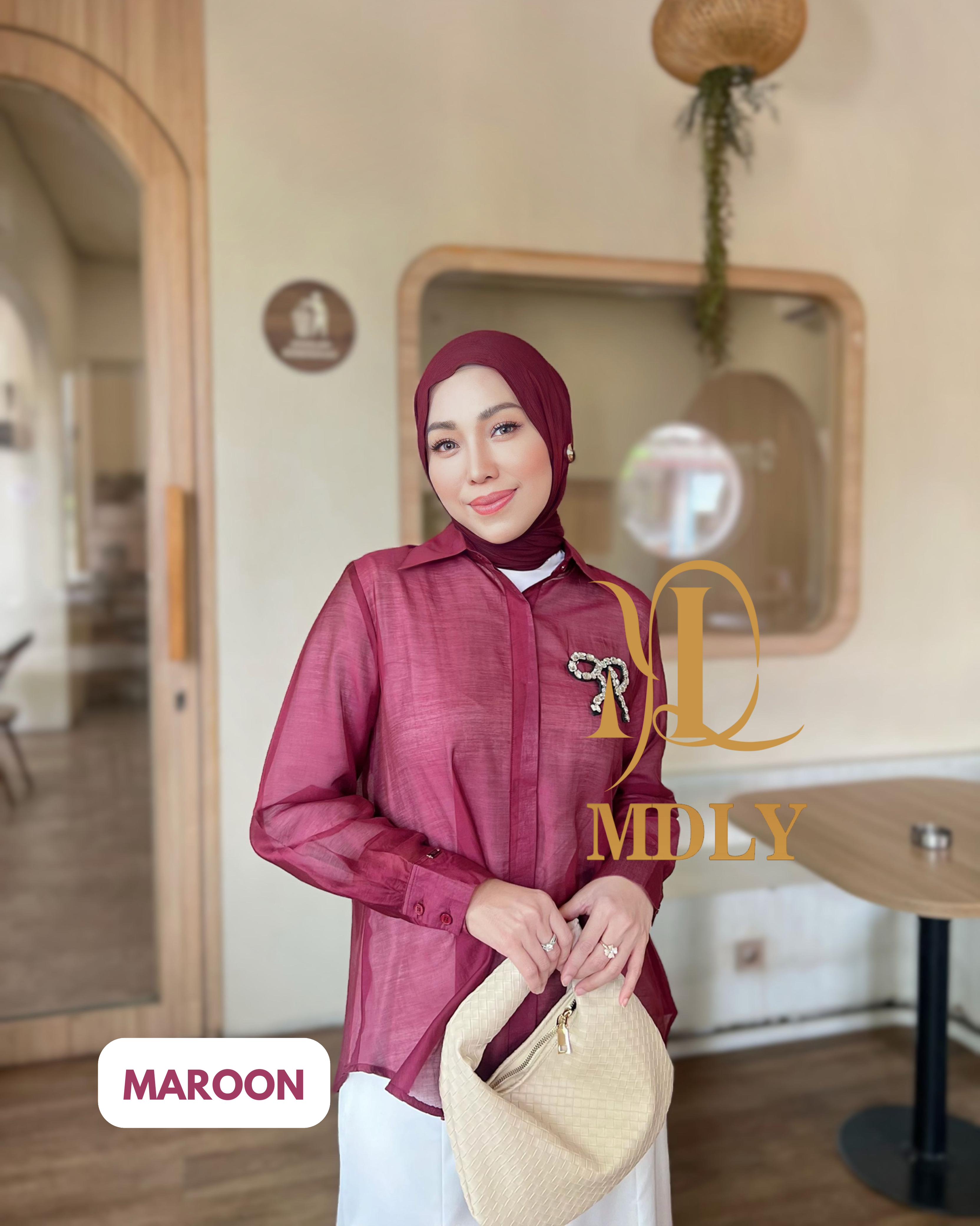 Bowee Sheer Shirt by MDLY