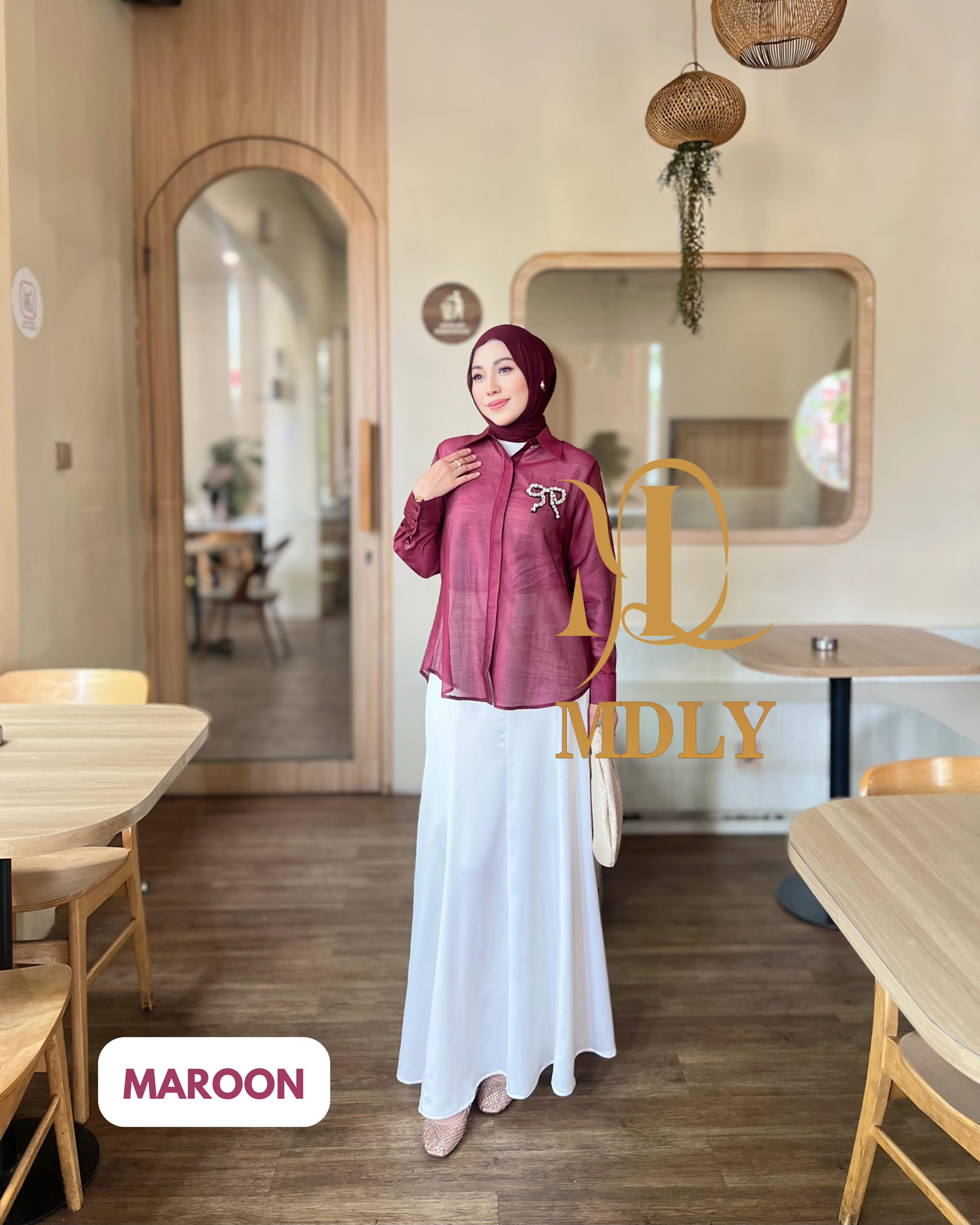Bowee Sheer Shirt by MDLY