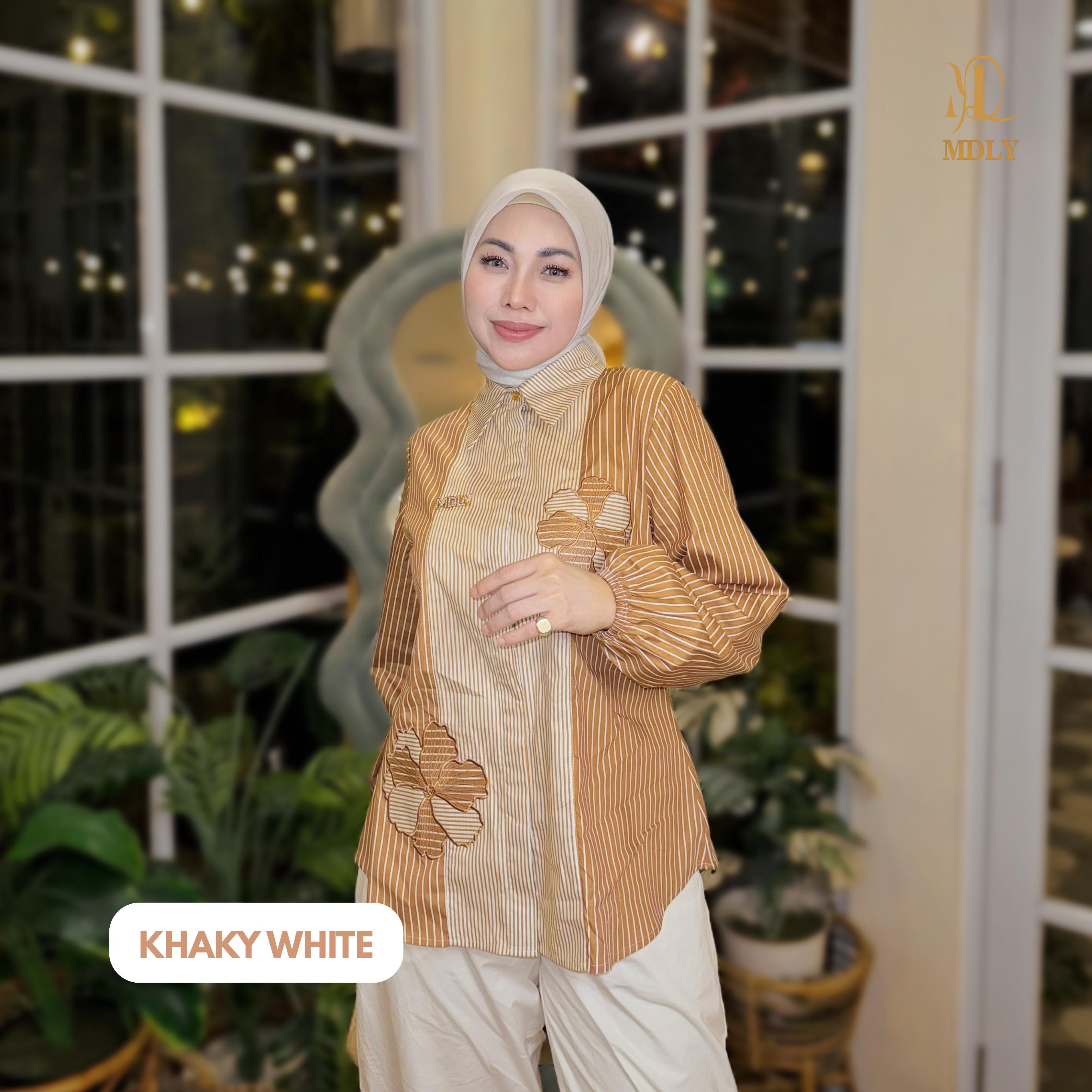 Fleur Stripes Shirt New Collection by MDLY