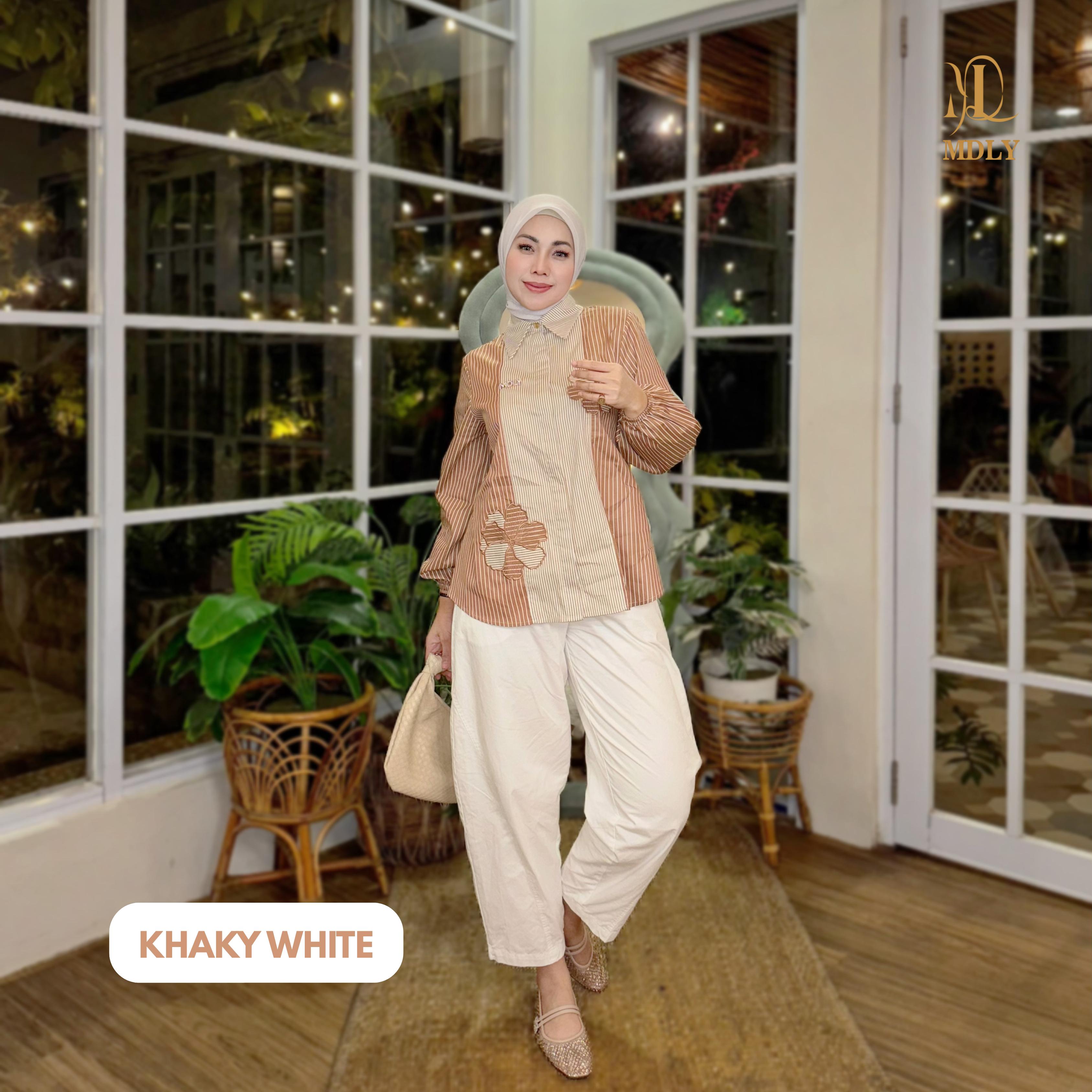 Fleur Stripes Shirt New Collection by MDLY