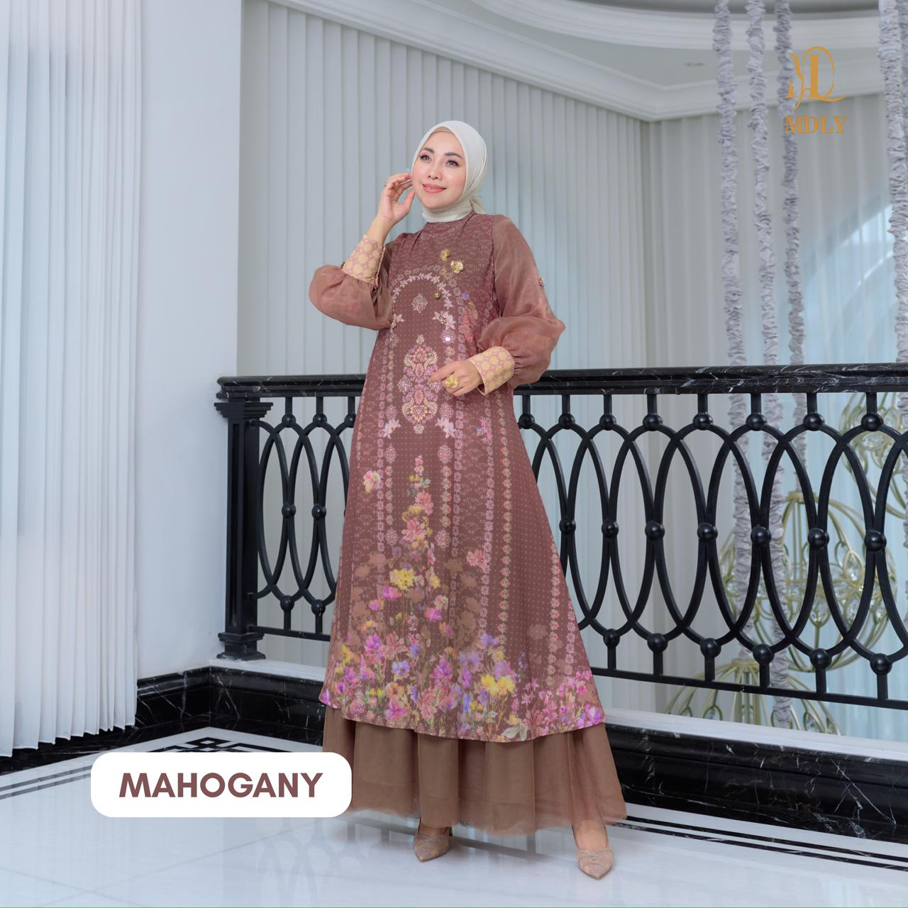 MDLY Ruya Sarimbit Series Gamis Koko Dewasa Anak Lengan Panjang Pendek Raya Lebaran