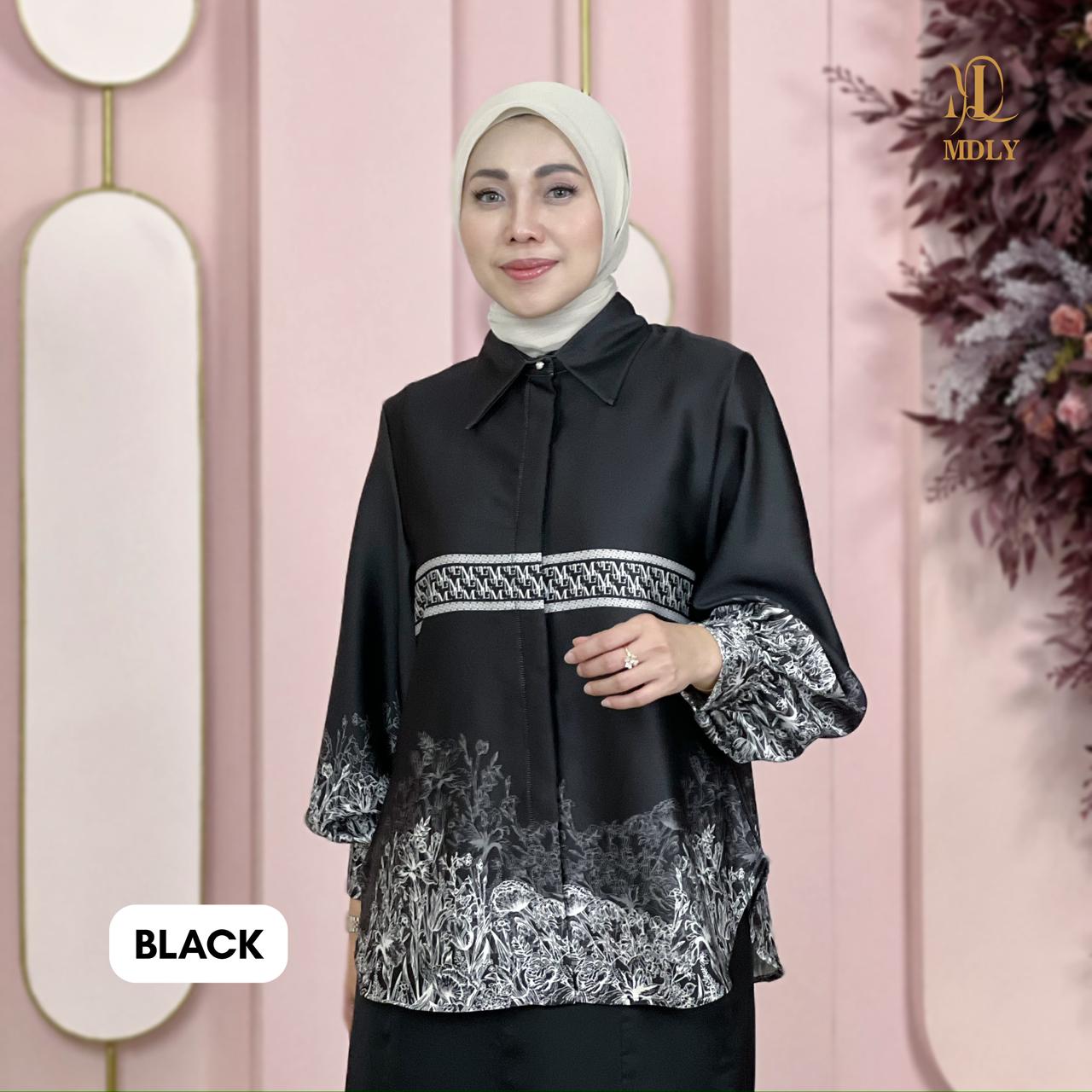 Noir Flora Shirt New Shirt Collection by MDLY