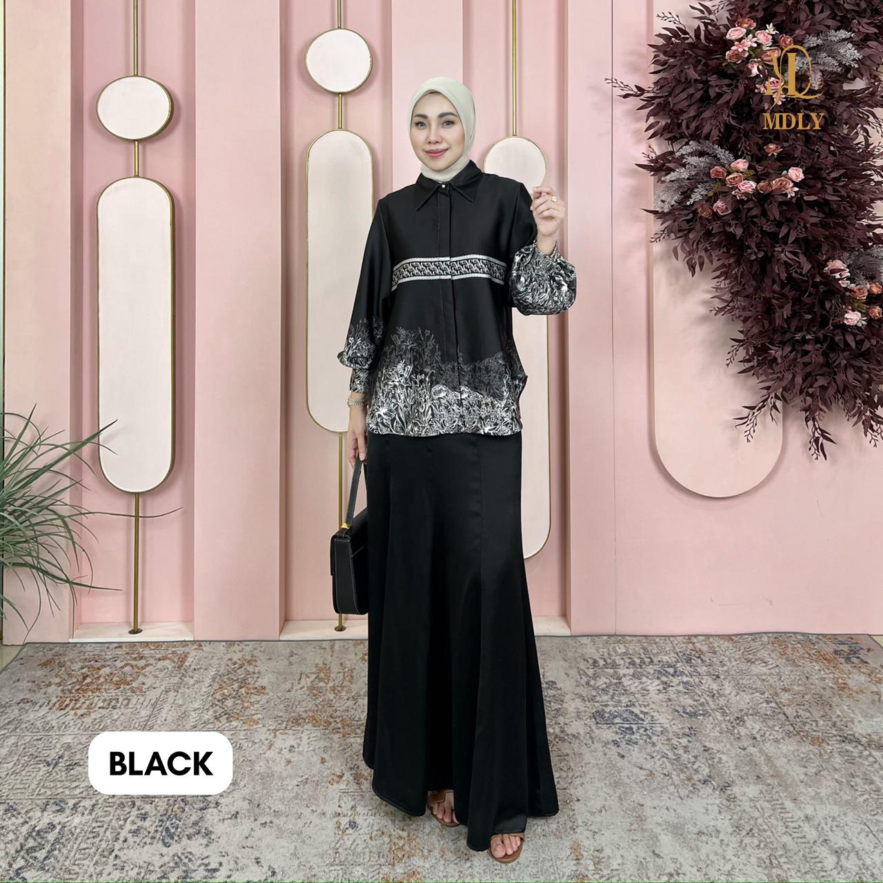 Noir Flora Shirt New Shirt Collection by MDLY