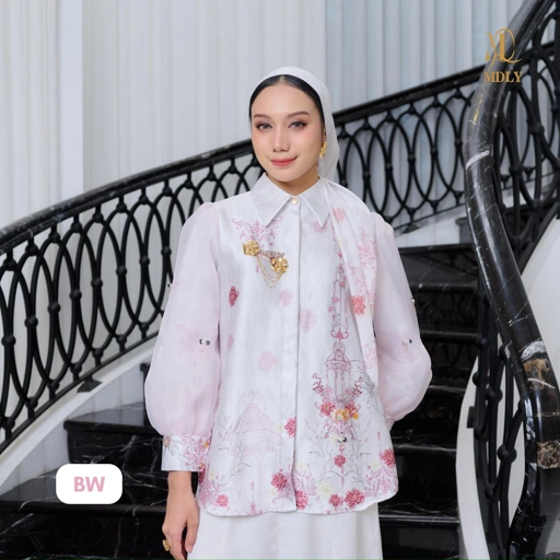 Image of Lave Embroidery Shirt by MDLY