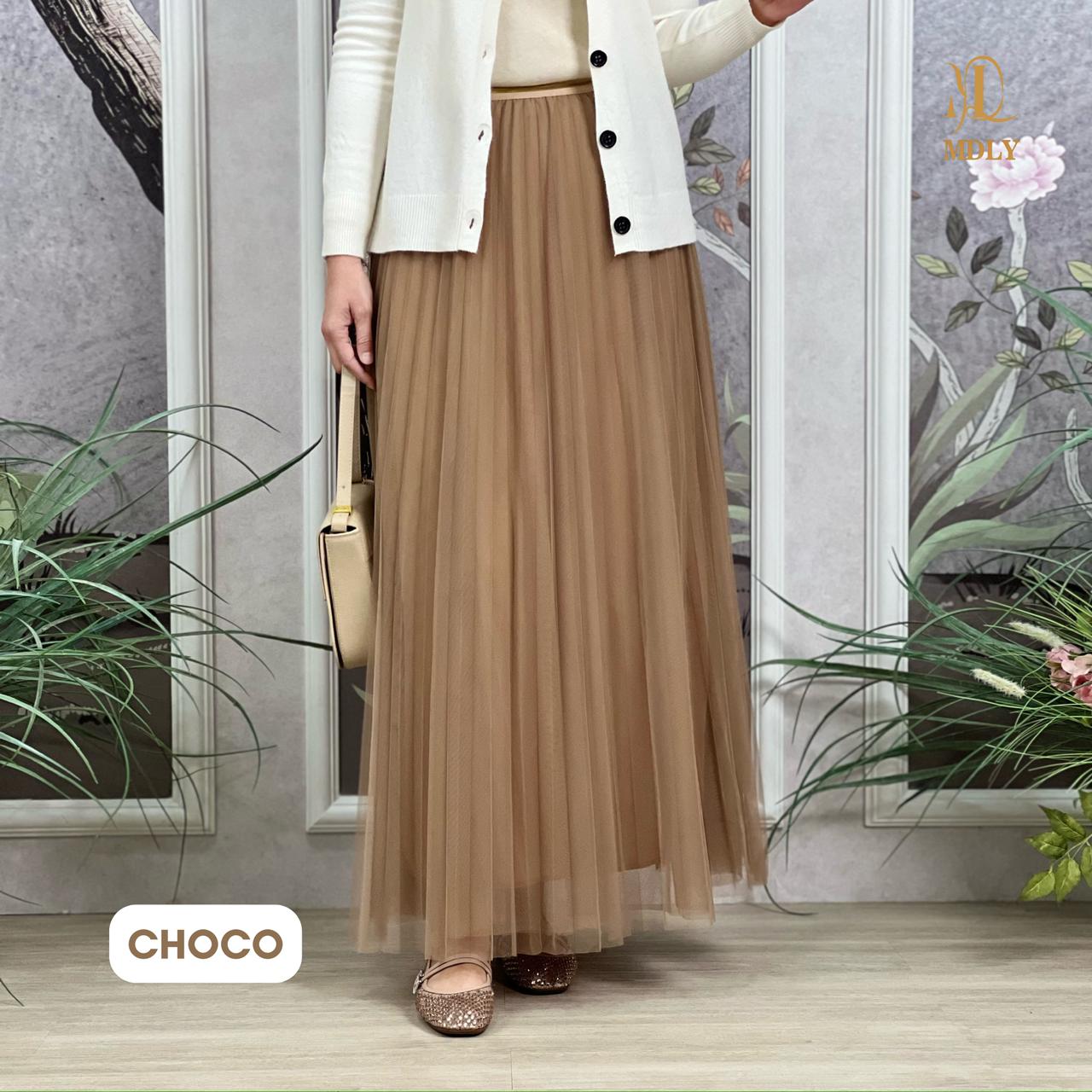 TUTU PLEATS SKIRT PREMIUM (M-330-7)