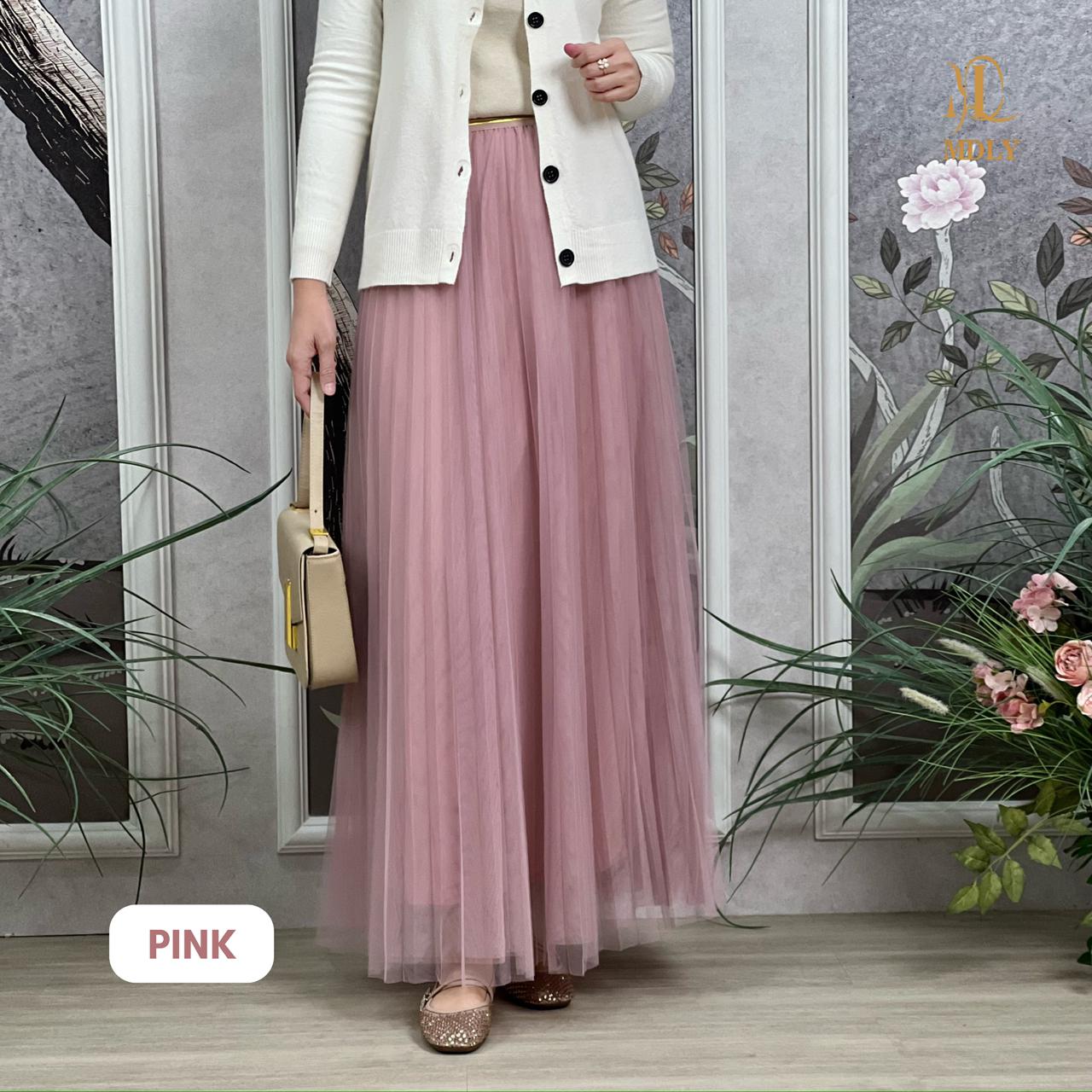 TUTU PLEATS SKIRT PREMIUM (M-330-7)