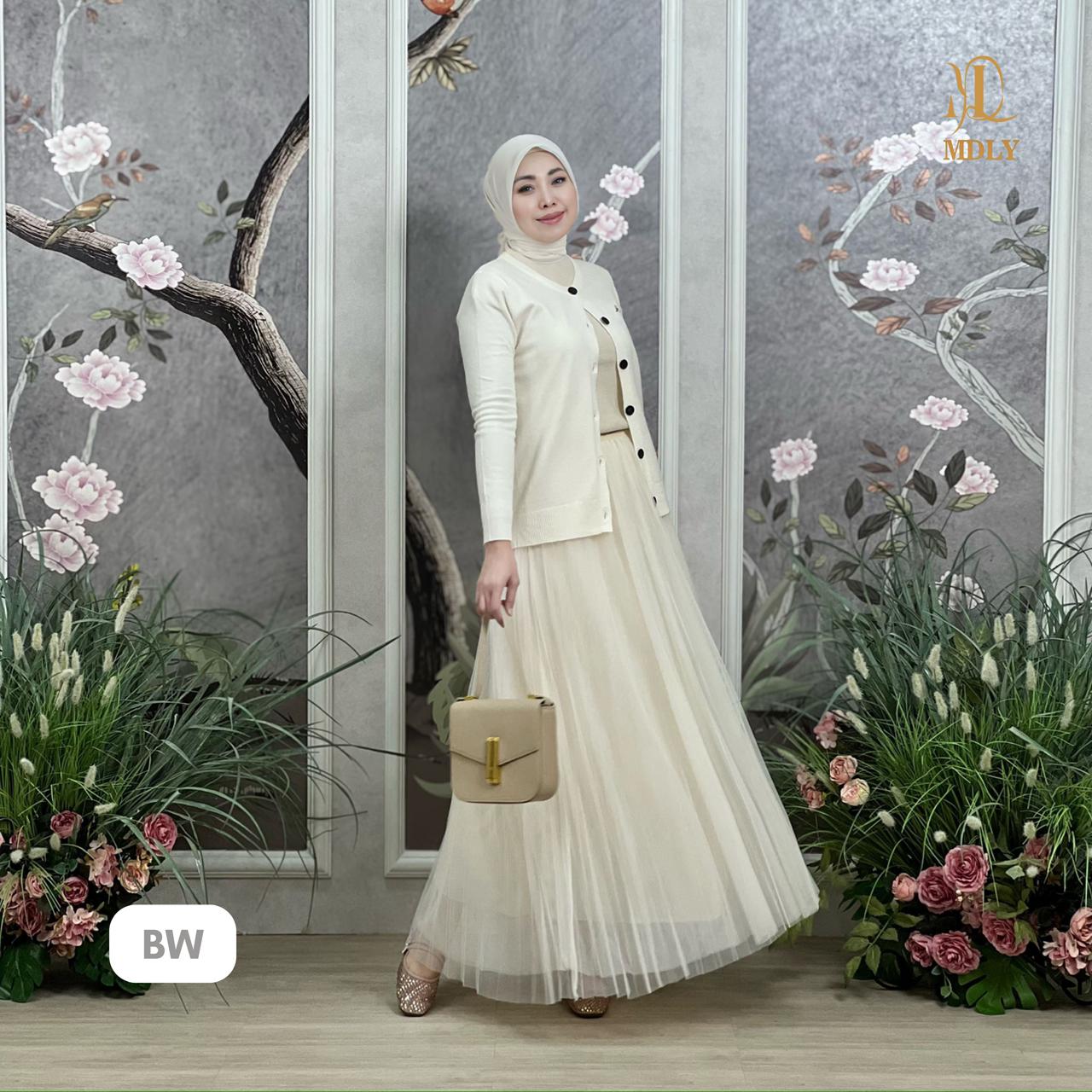 TUTU PLEATS SKIRT PREMIUM (M-330-7)