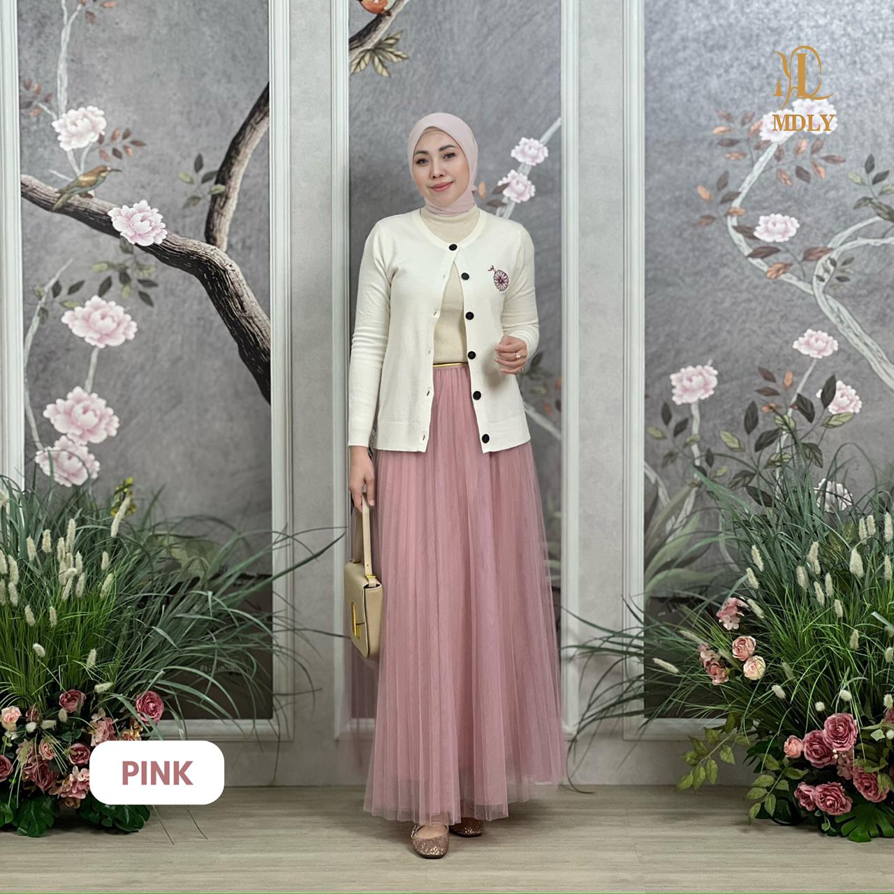 TUTU PLEATS SKIRT PREMIUM (M-330-7)