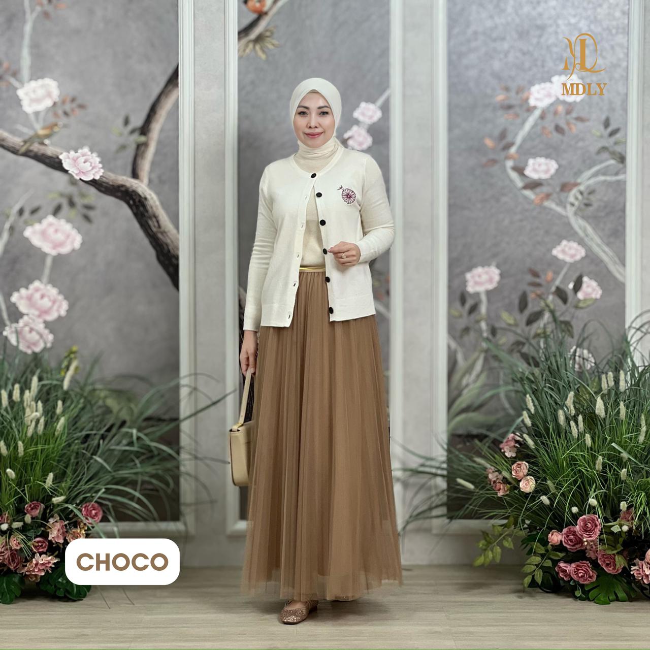 TUTU PLEATS SKIRT PREMIUM (M-330-7)