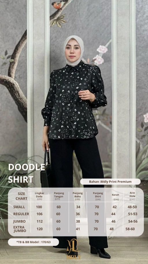 Image of Doodle Shirt New Shirt Collection by MDLY