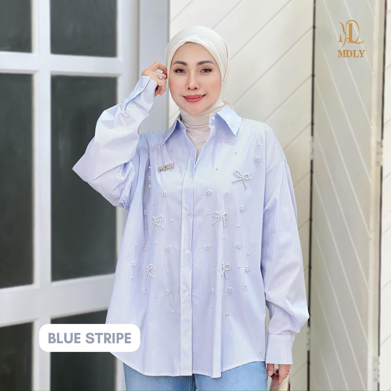 Pearla Stripe Shirt New Shirt Collection by MDLY