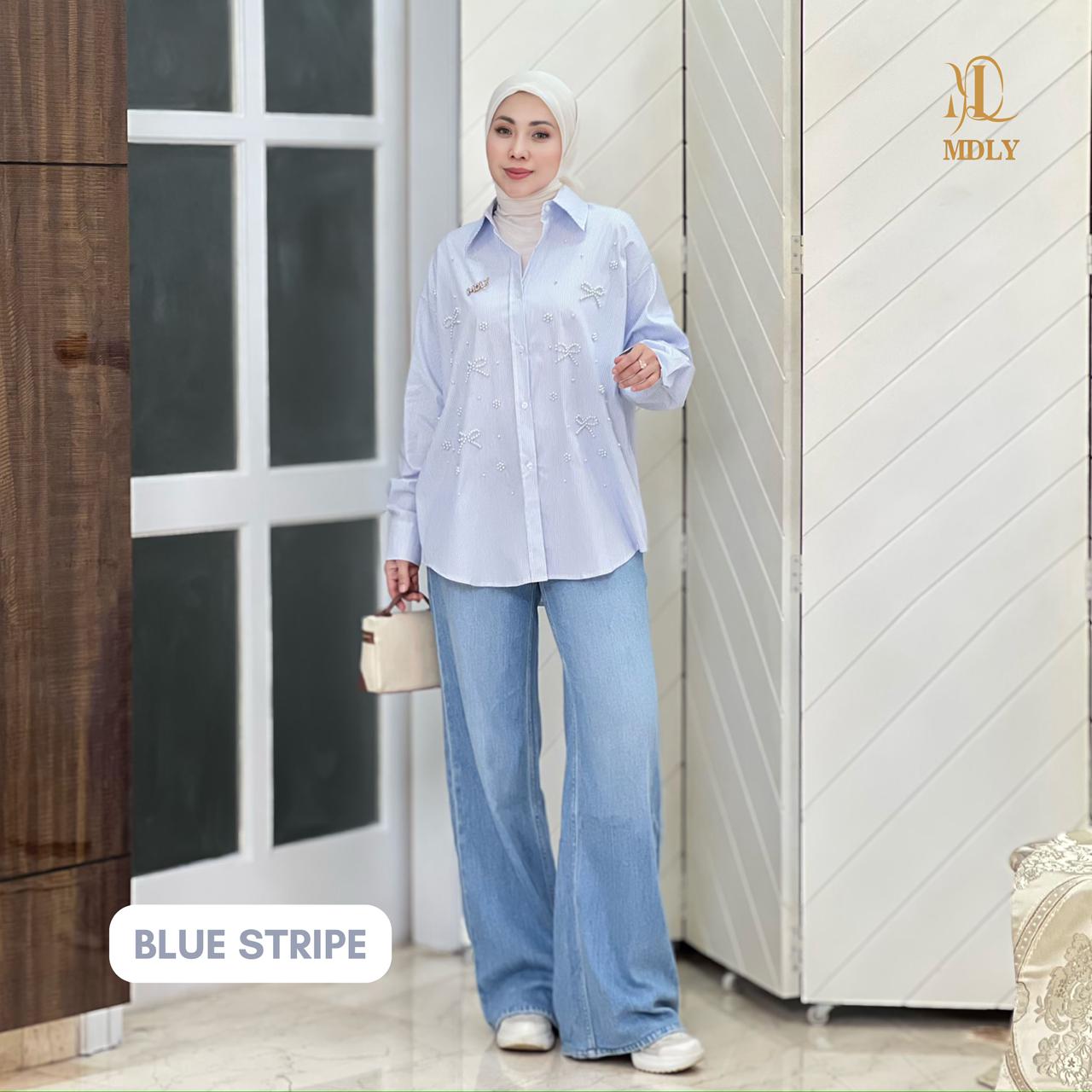 Pearla Stripe Shirt New Shirt Collection by MDLY