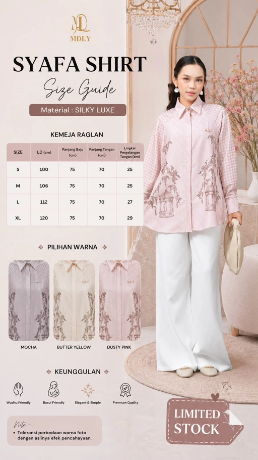 Image of Syafa Shirt Collection by MDLY