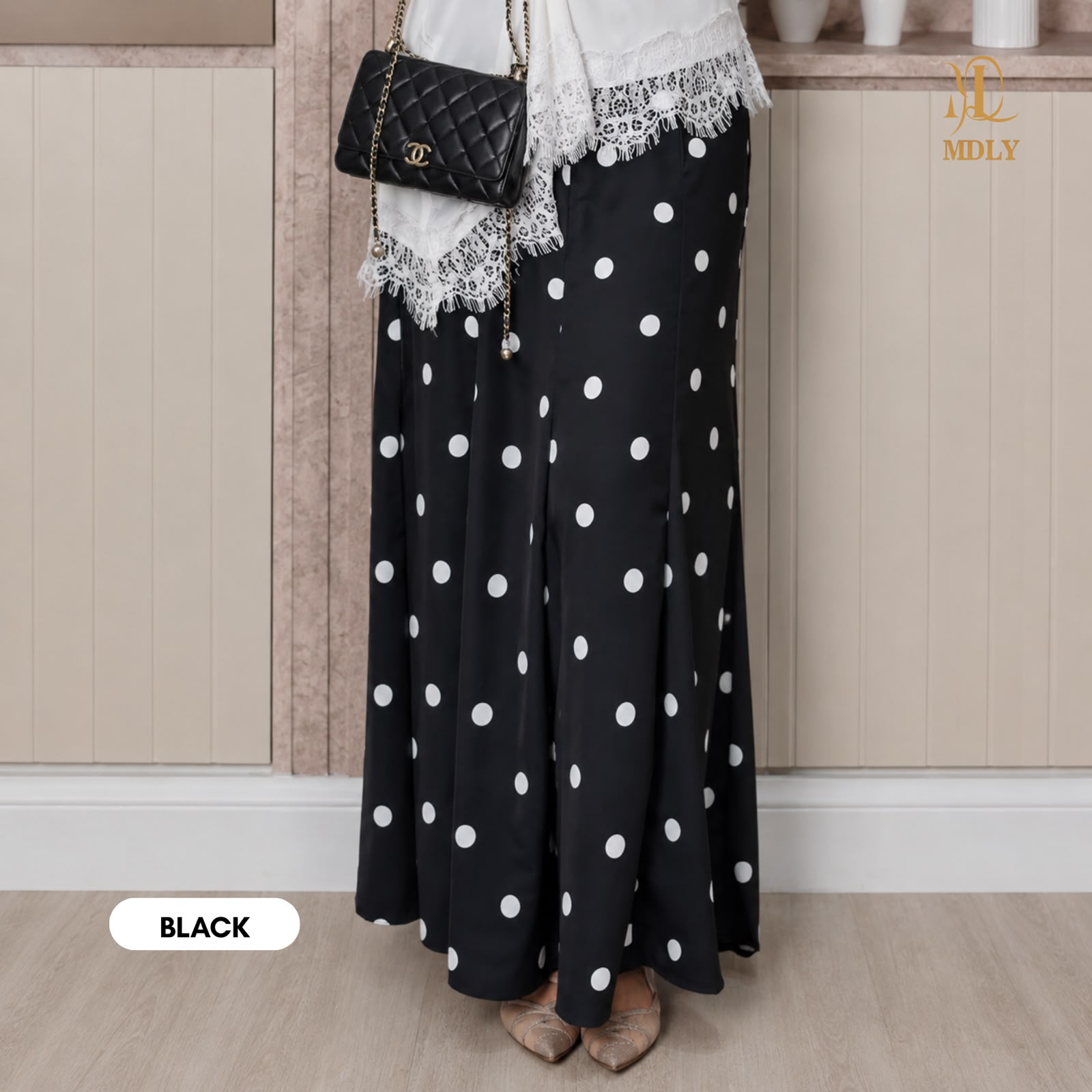 Luxe Dot Skirt Collection by MDLY