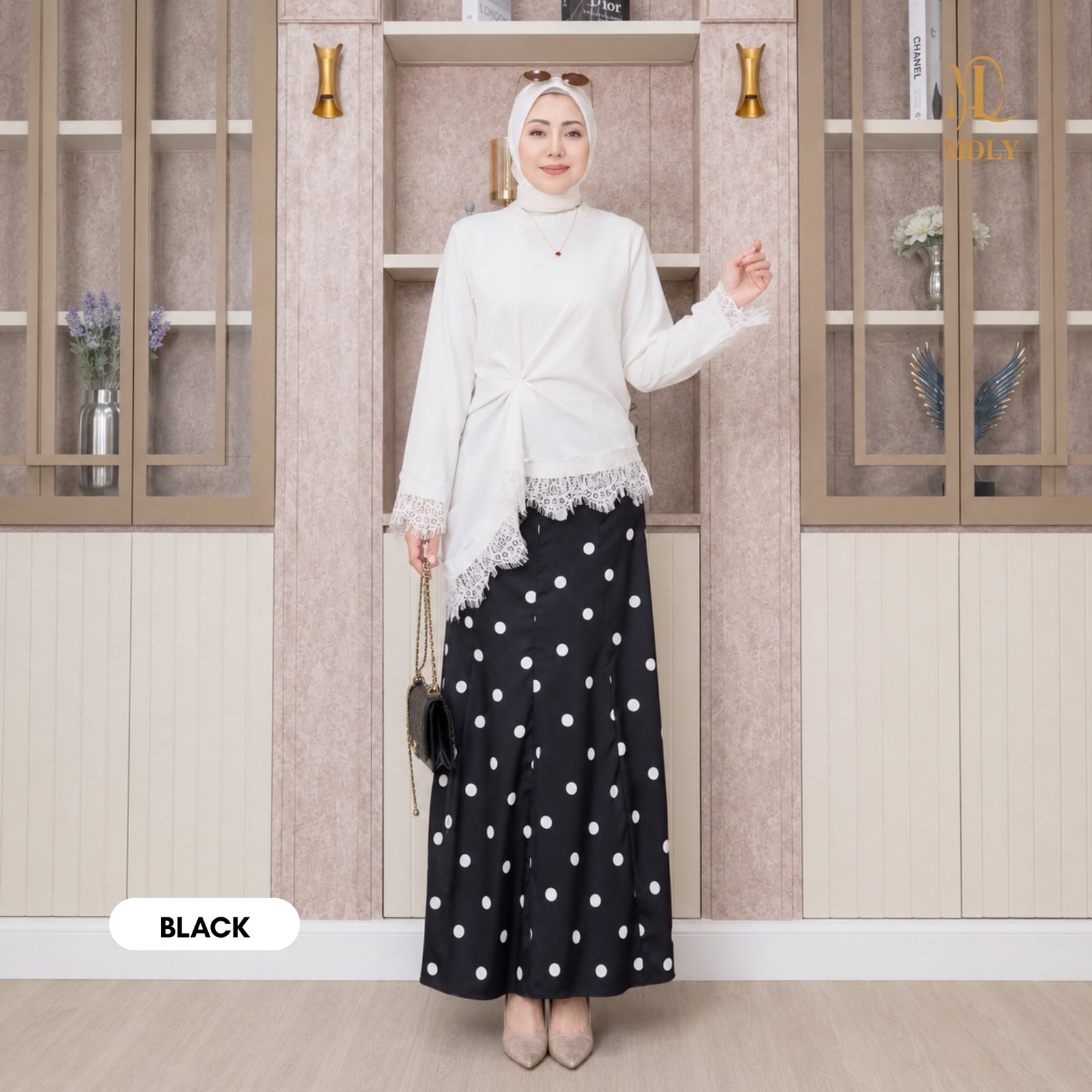 Luxe Dot Skirt Collection by MDLY