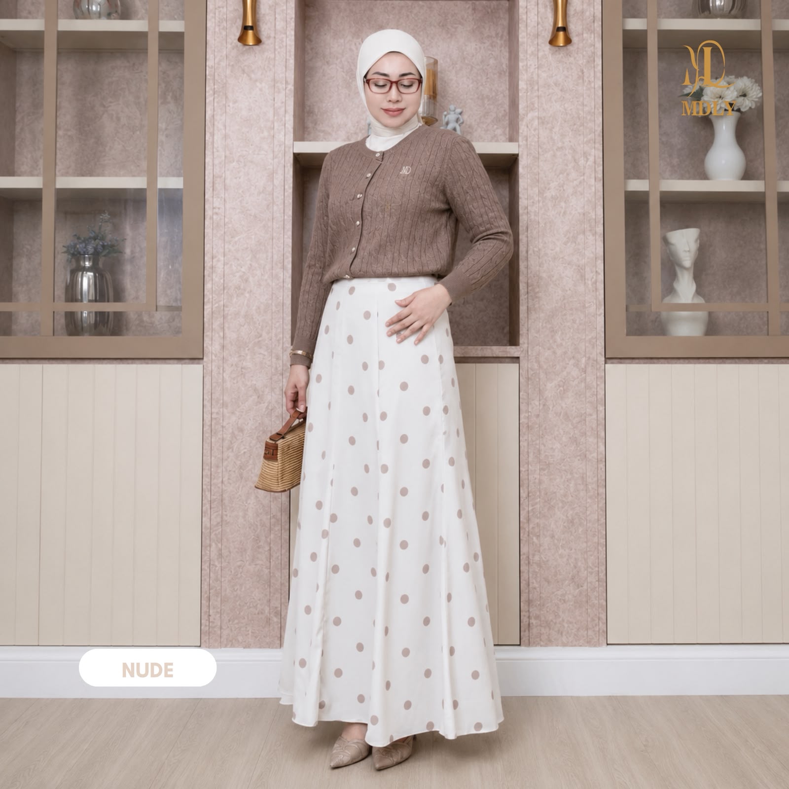 Luxe Dot Skirt Collection by MDLY