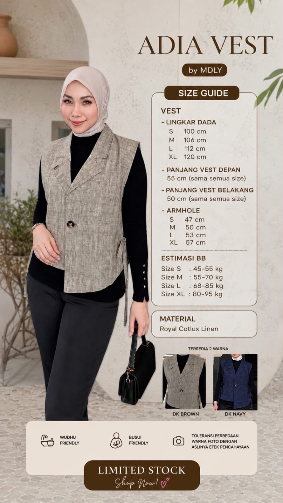 Adia Vest Collection by MDLY