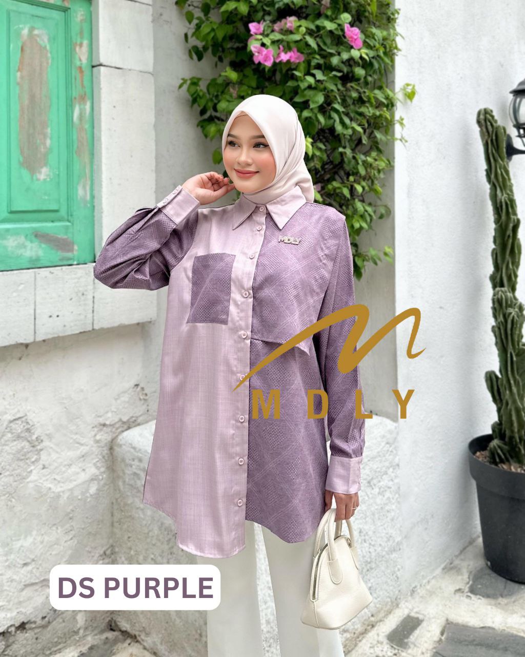 MDLY baju kemeja atasan Aeryn Shirt by Mdly