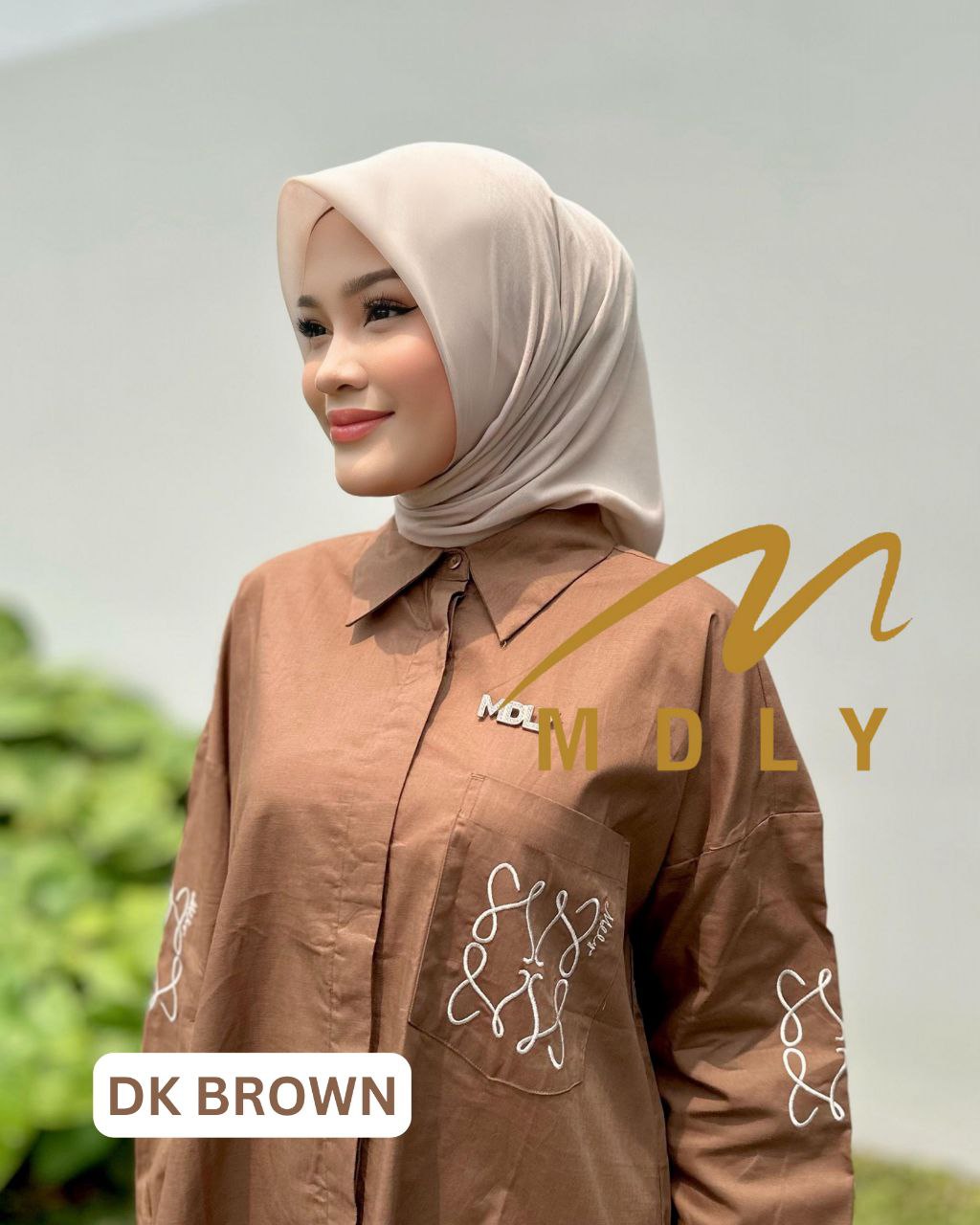 MDLY baju kemeja Nada Signature Shirt by Mdly