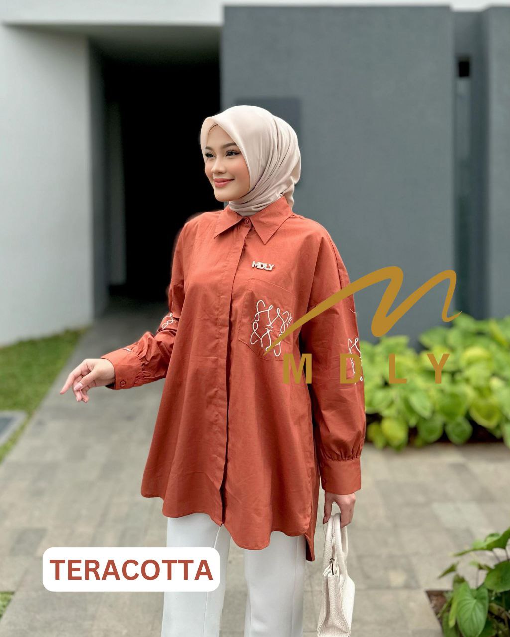 MDLY baju kemeja Nada Signature Shirt by Mdly