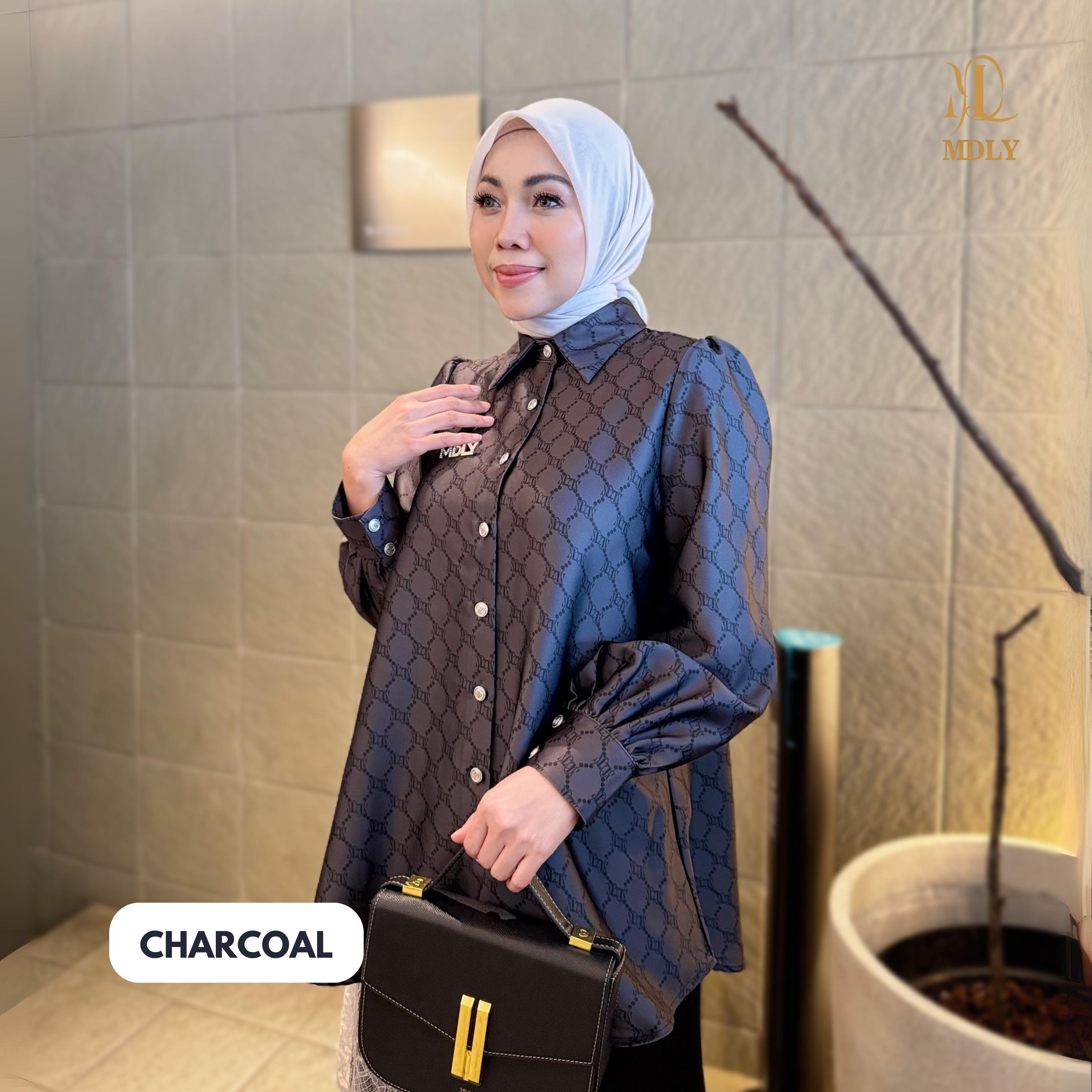 Youna Monogram Shirt New Shirt Coleection by MDLY