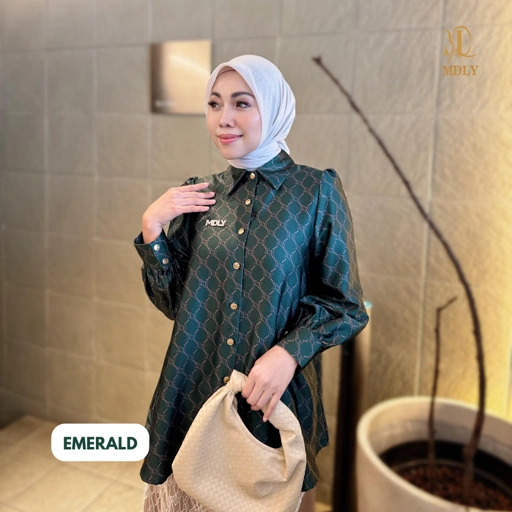 Image of Youna Monogram Shirt New Shirt Coleection by MDLY