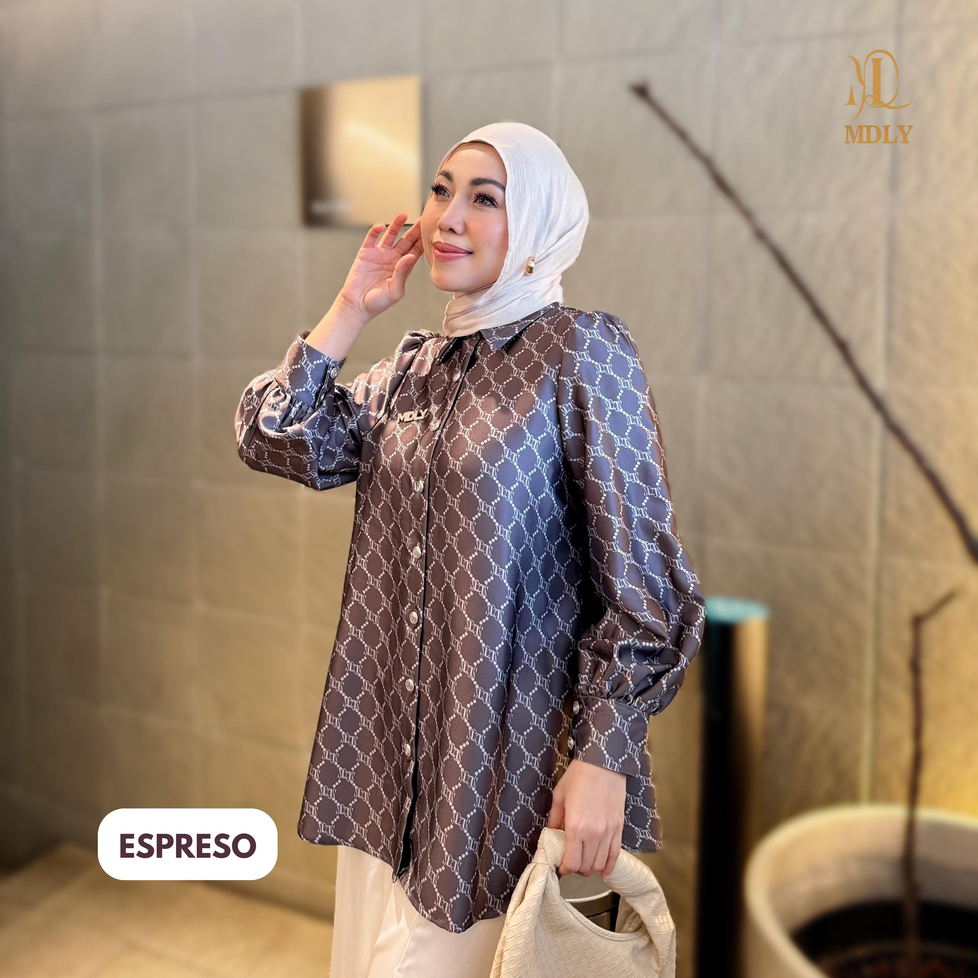 Youna Monogram Shirt New Shirt Coleection by MDLY