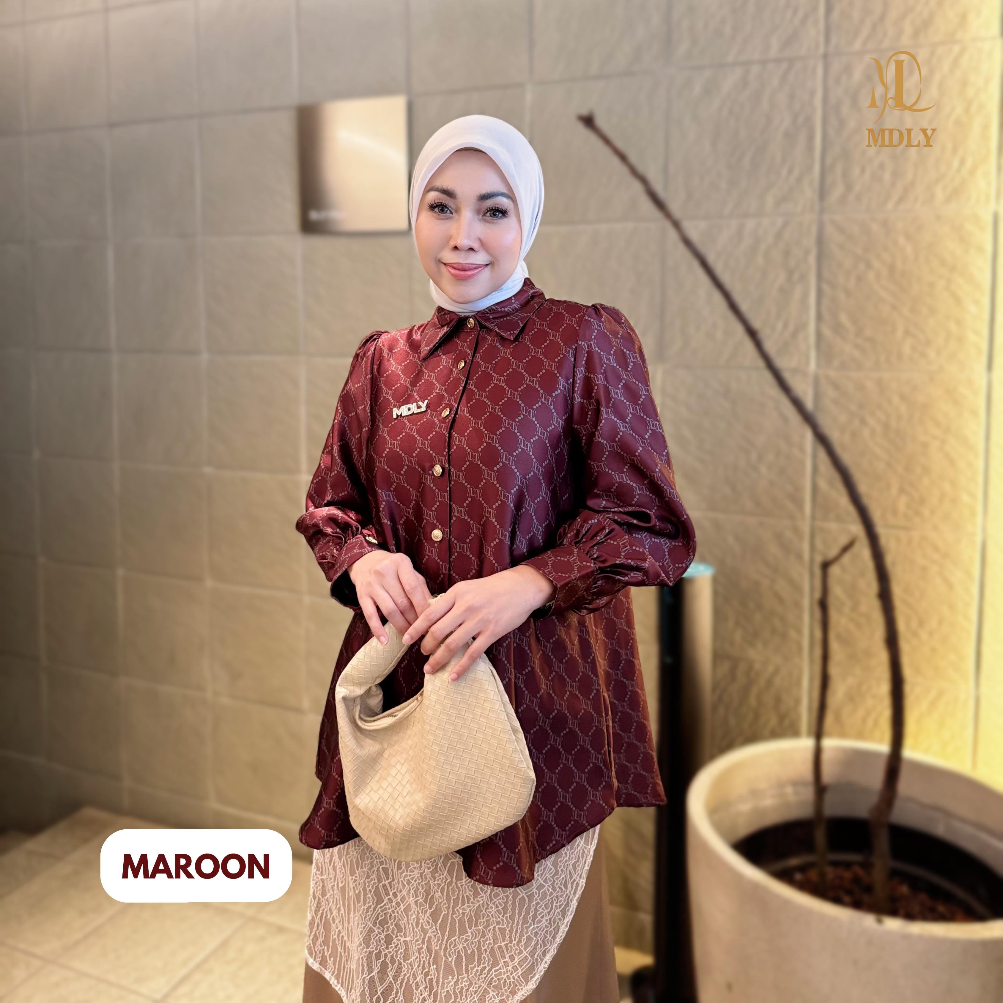 Youna Monogram Shirt New Shirt Coleection by MDLY