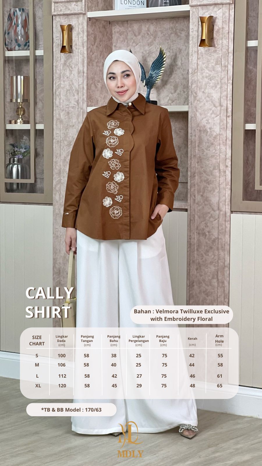 Cally Shirt New Shirt Collection by MDLY
