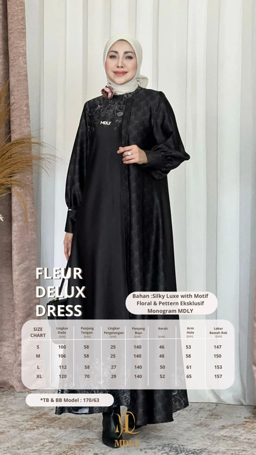 Image of Fleur Delux Dress New Shirt Collection by MDLY