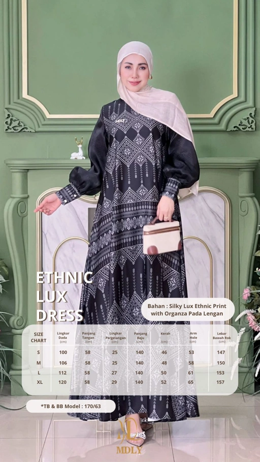 Image of Ethnic Lux Dress New Dress Collection by MDLY