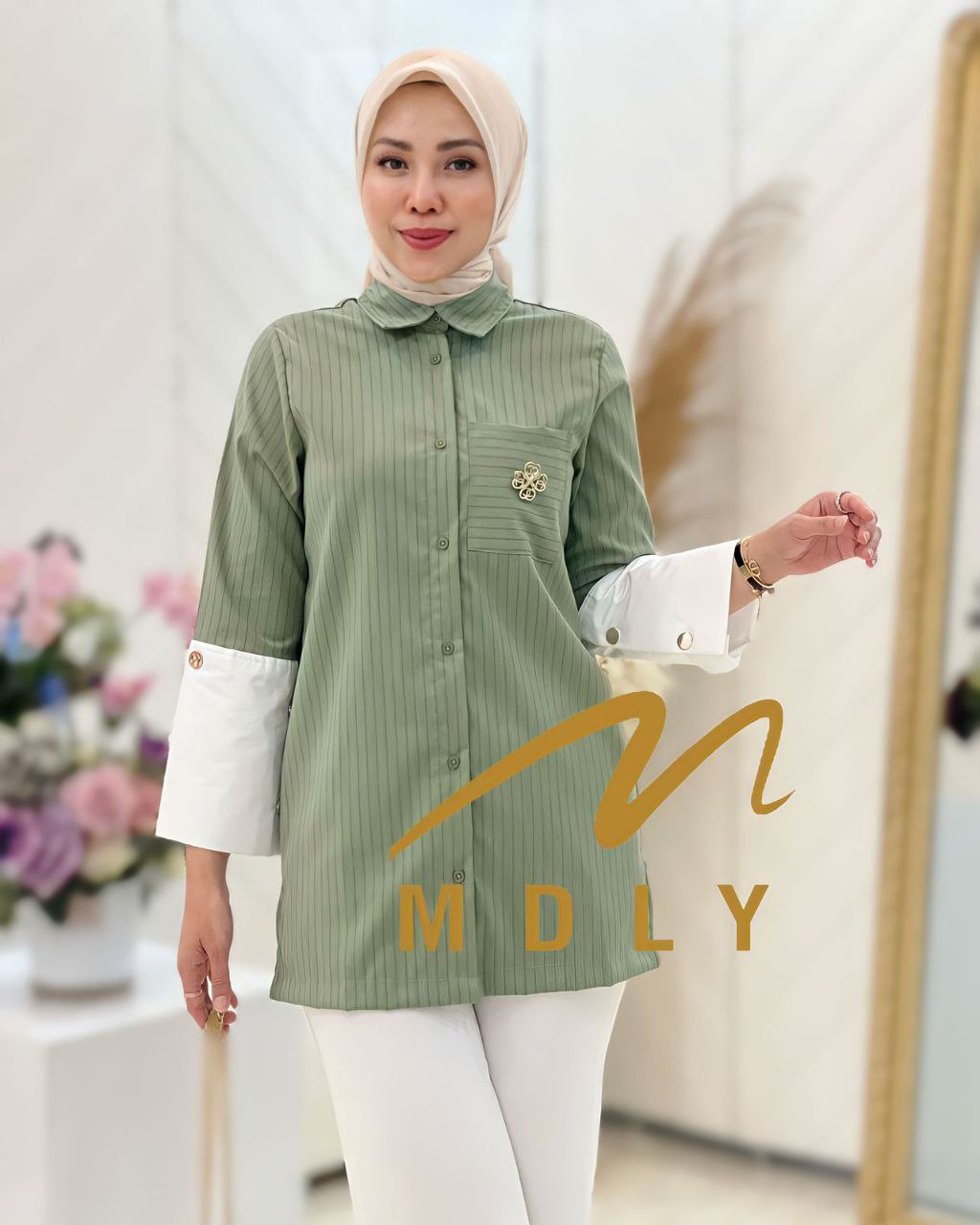 Seon Stripes Shirt New Collection by MDLY