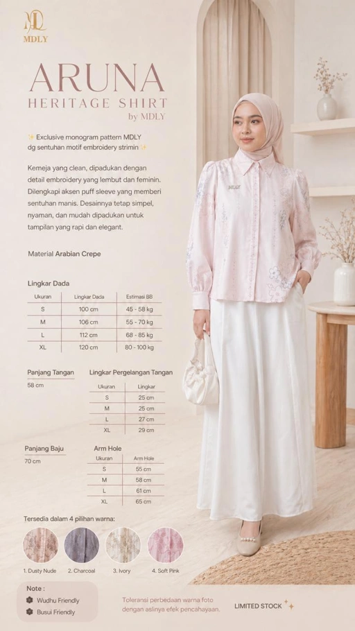 Image of ARUNA HERITAGE SHIRT by MDLY
