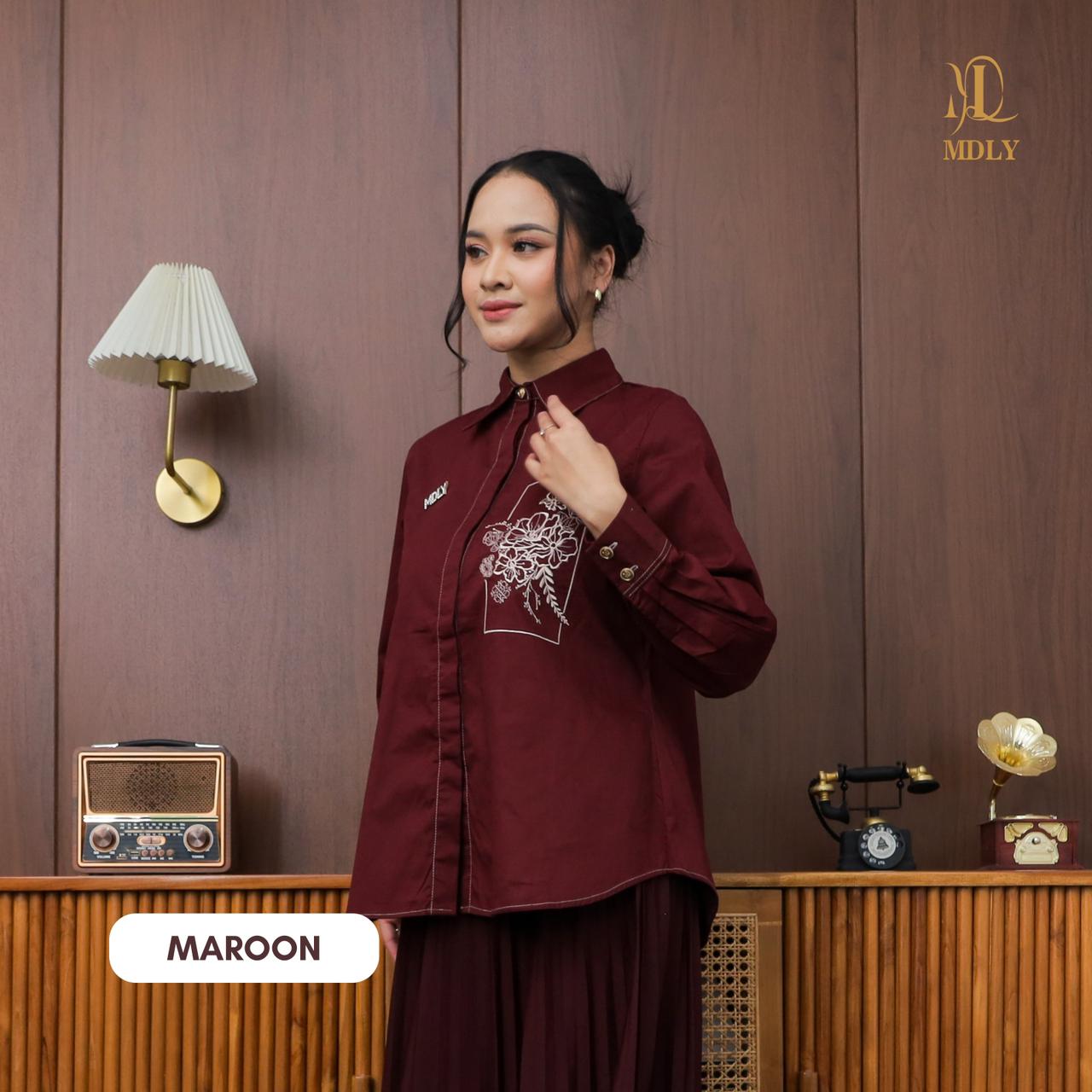 Mellya Embroidey Shirt by MDLY