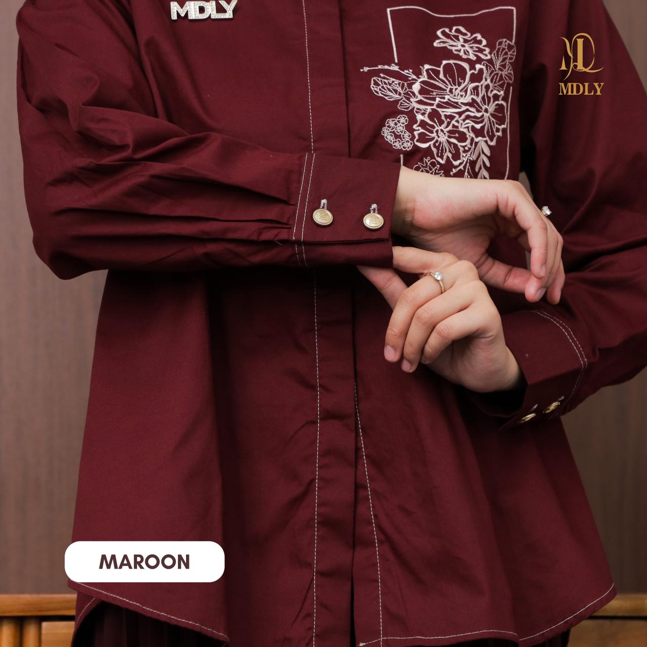 Mellya Embroidey Shirt by MDLY
