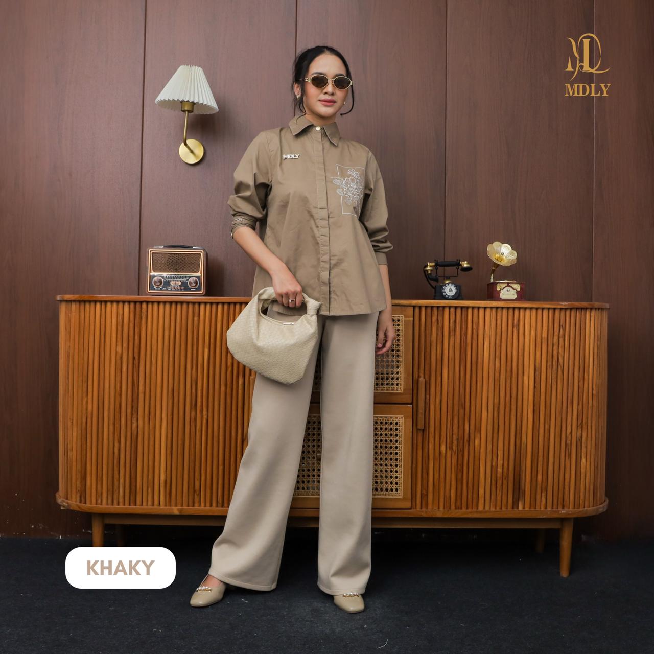 Mellya Embroidey Shirt by MDLY