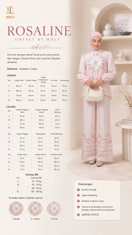 Image of Rosline Set New Collection by MDLY